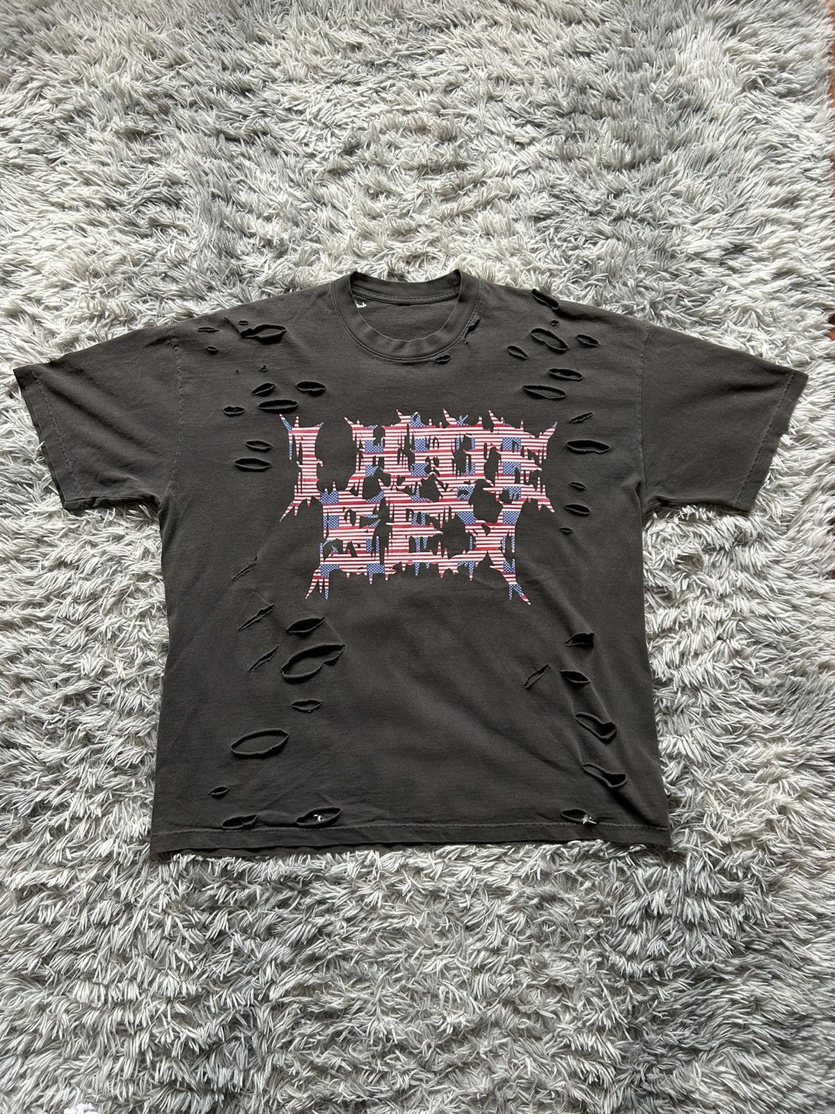 Asspizza haunted starbucks i hate sex tee Size US XXL / EU 58 / 5 - 1 Thumbnail