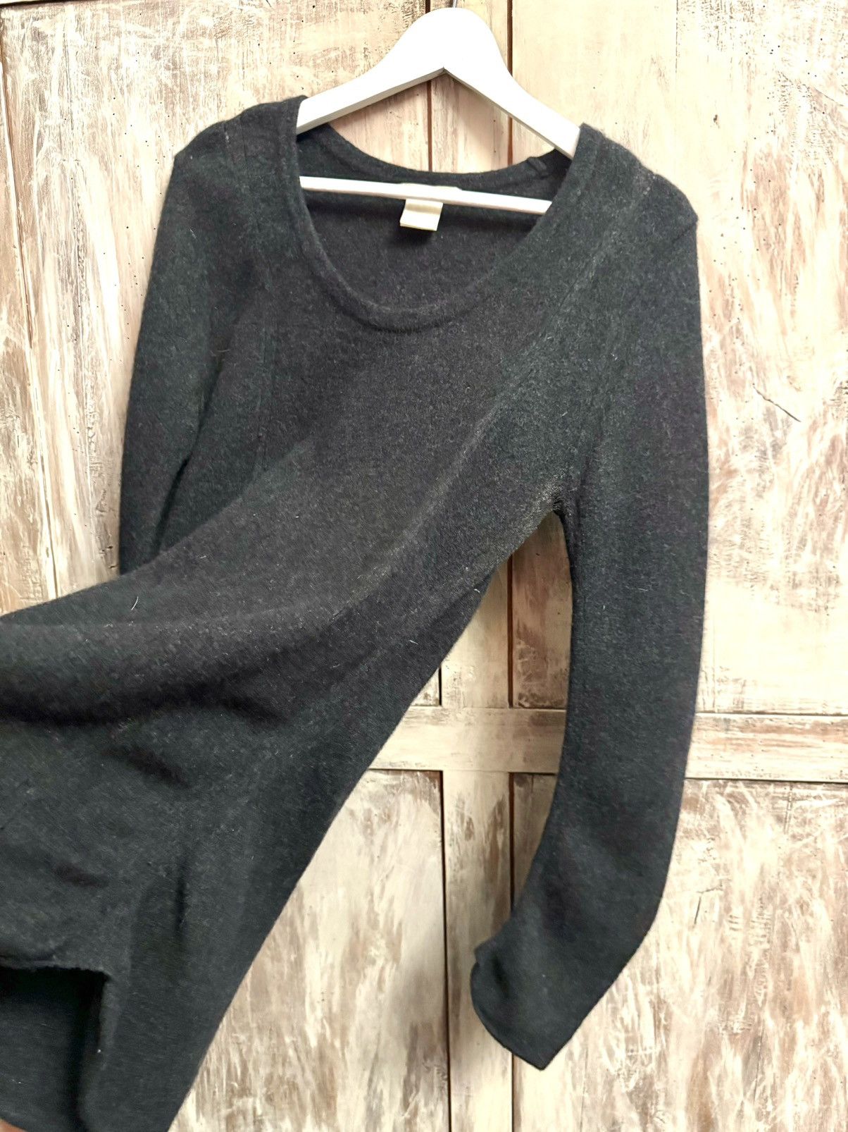 Issey Miyake issey miyake vintage grey wool & lace sweater 3 jp women Size M / US 6-8 / IT 42-44 - 9 Thumbnail
