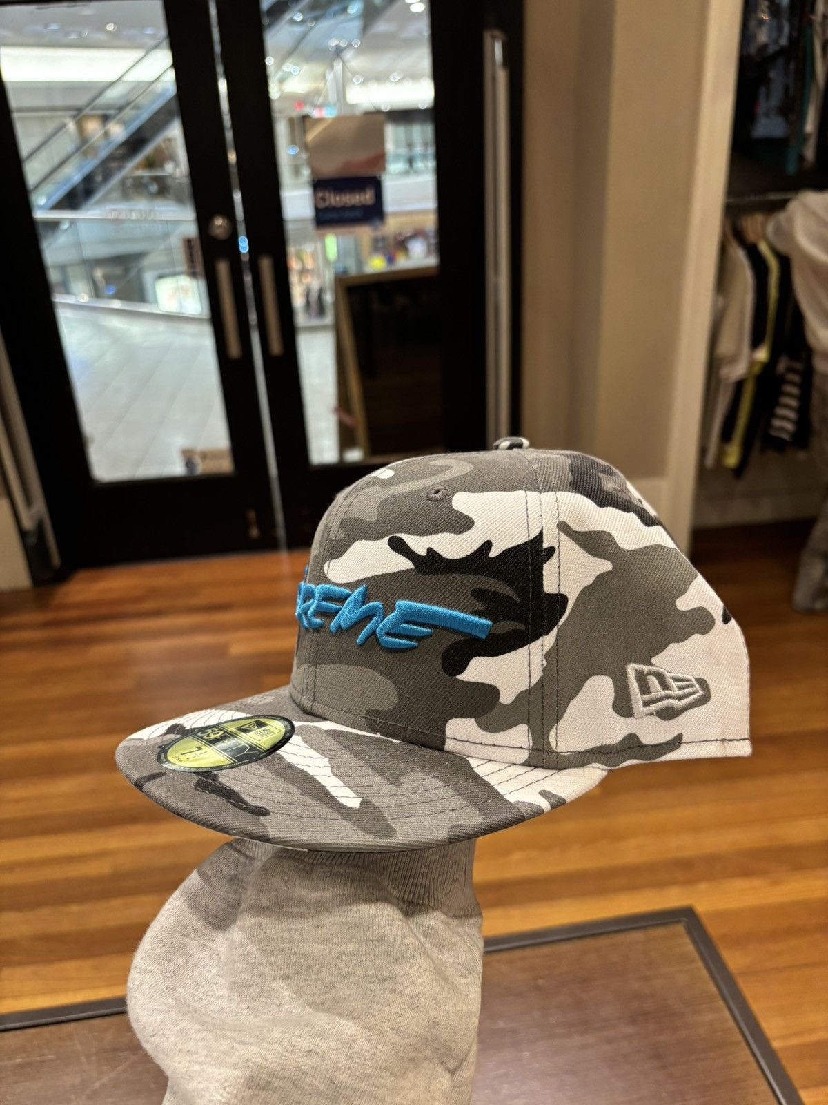 Supreme Supreme New Era Camo Hat Size ONE SIZE - 3 Thumbnail