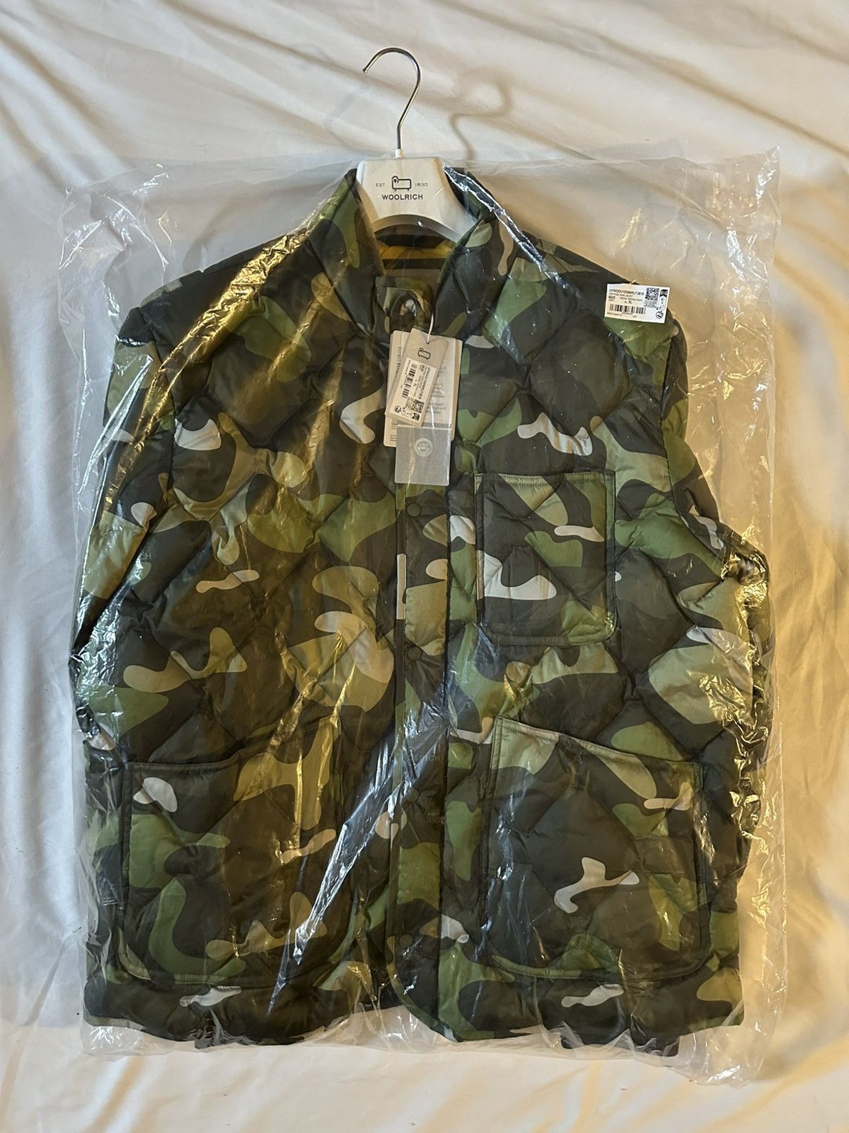 Woolrich Woolen Mills Heritage Camo Jacket Size US XL / EU 56 / 4 - 2 Thumbnail