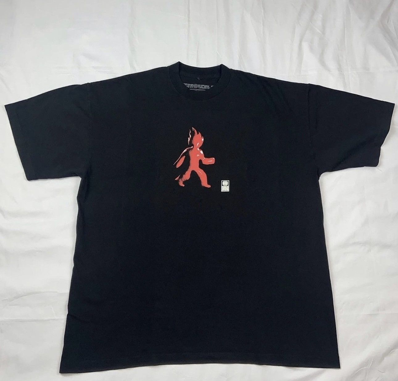 Image of Travis Scott Astroworld 21 Vip Tee in Black, Men's (Size XL)