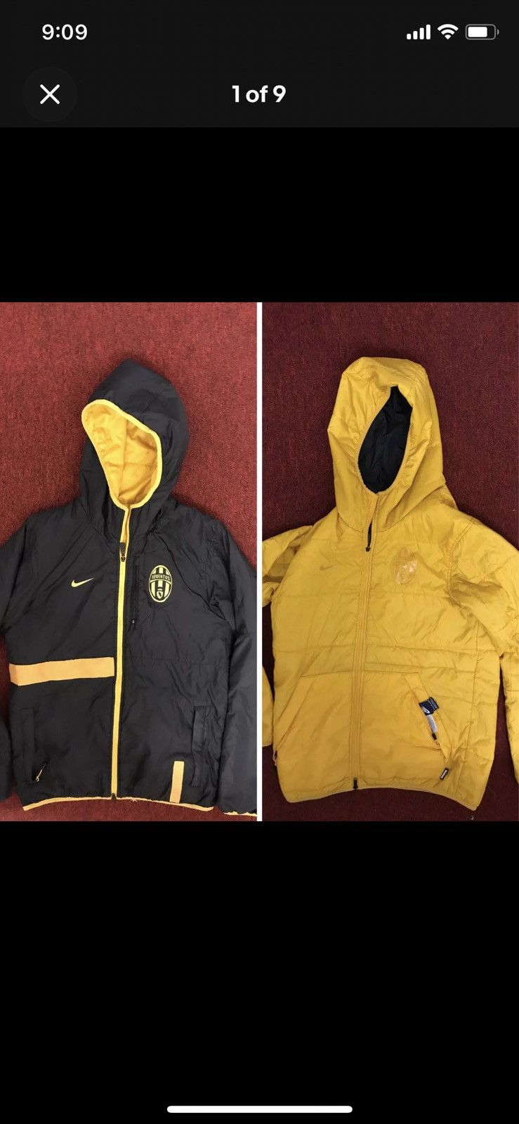 Nike × Vintage Nike Juventus 2006-07 Football reversible Jacket Size US S / EU 44-46 / 1 - 1 Thumbnail