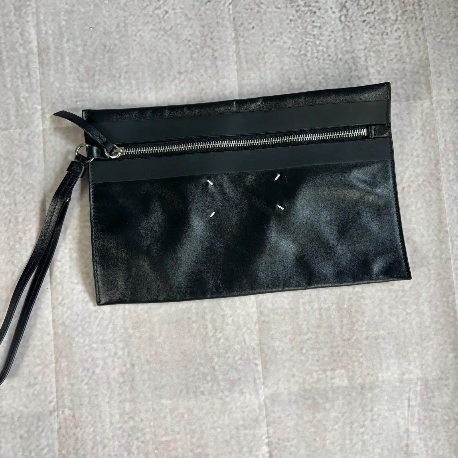 Maison Margiela Maison Margiela calf leather tote bag with pouch Size ONE SIZE - 8 Thumbnail