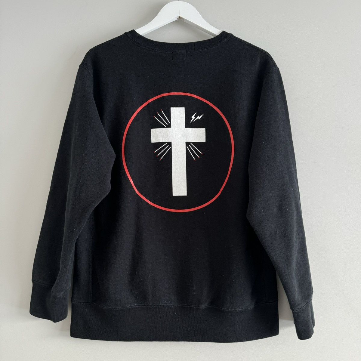 Bape × Fragment Design Bape x Fragment Design Baptism Of Bape Crewneck Size US M / EU 48-50 / 2 - 2 Thumbnail