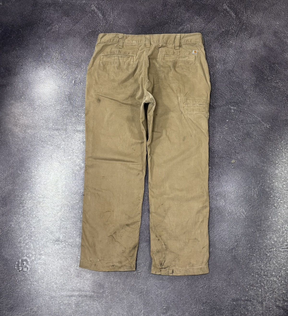 Carhartt Vintage Carhartt Y2K Distressed Skate Baggy Chino Pants Size US 38 / EU 54 - 1 Thumbnail