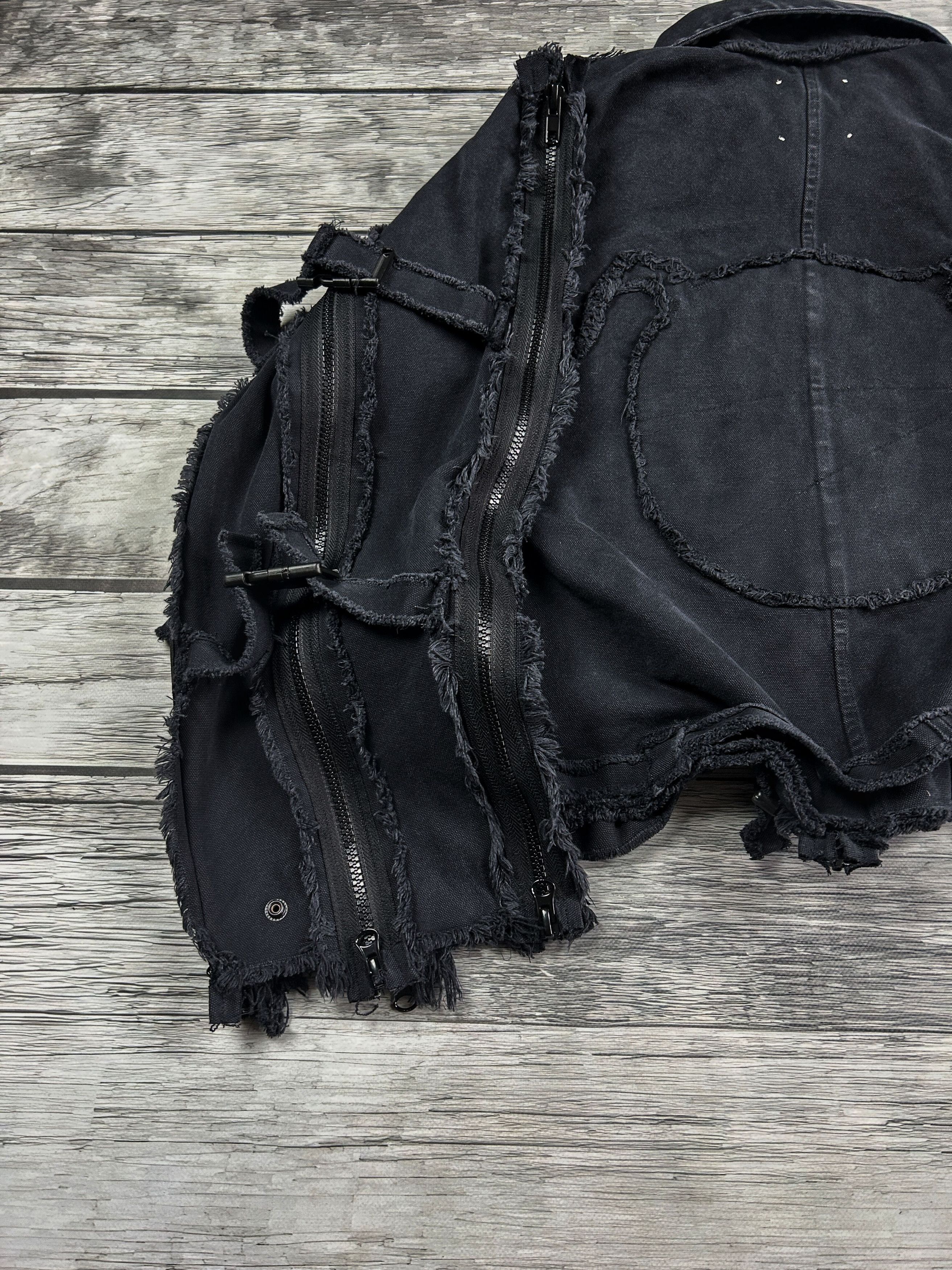 Hysteric Glamour Archive Distressed Double Layer Jacket Deconstructed Style Size US L / EU 52-54 / 3 - 16 Thumbnail