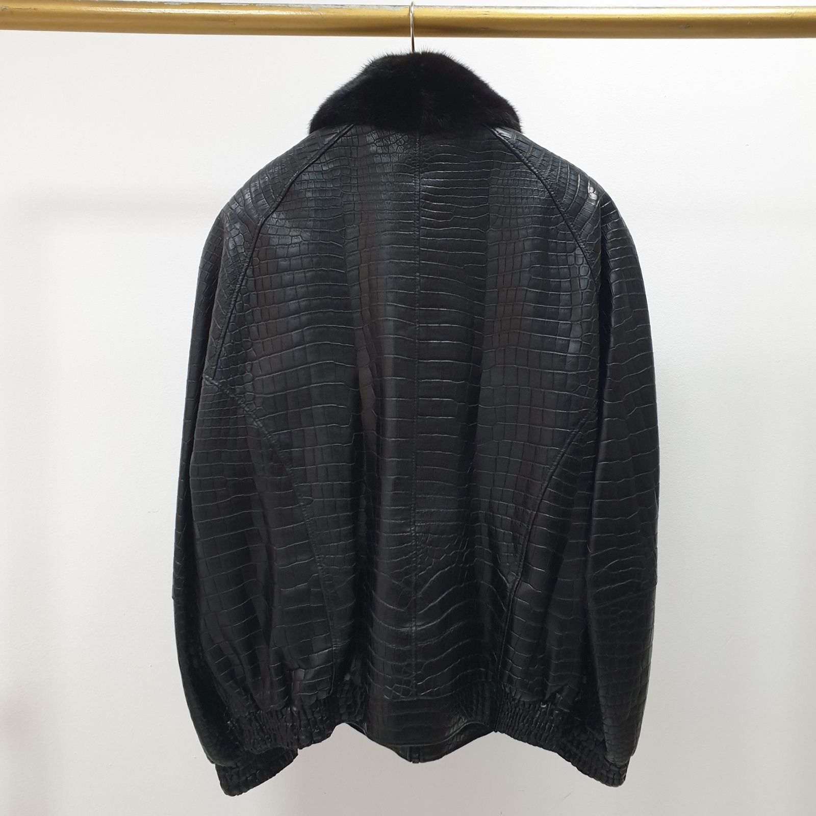 Zilli Zilli croco leather jscket Size US XXL / EU 58 / 5 - 5 Thumbnail