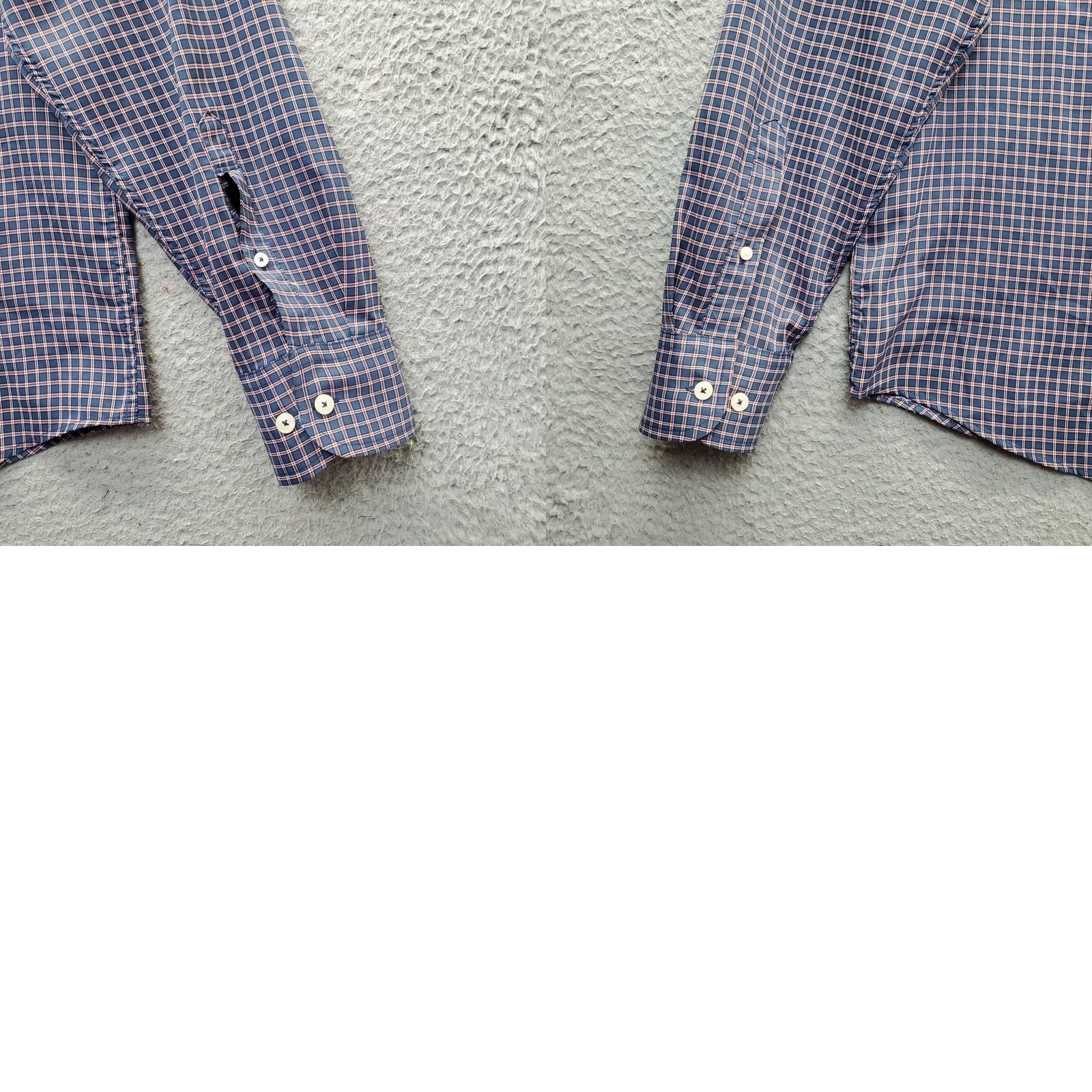 UNTUCKit UNTUCKit Button-Up Shirt Mens L Multi Plaid Long Sleeve Collared Chest Pocket Size US L / EU 52-54 / 3 - 8 Thumbnail
