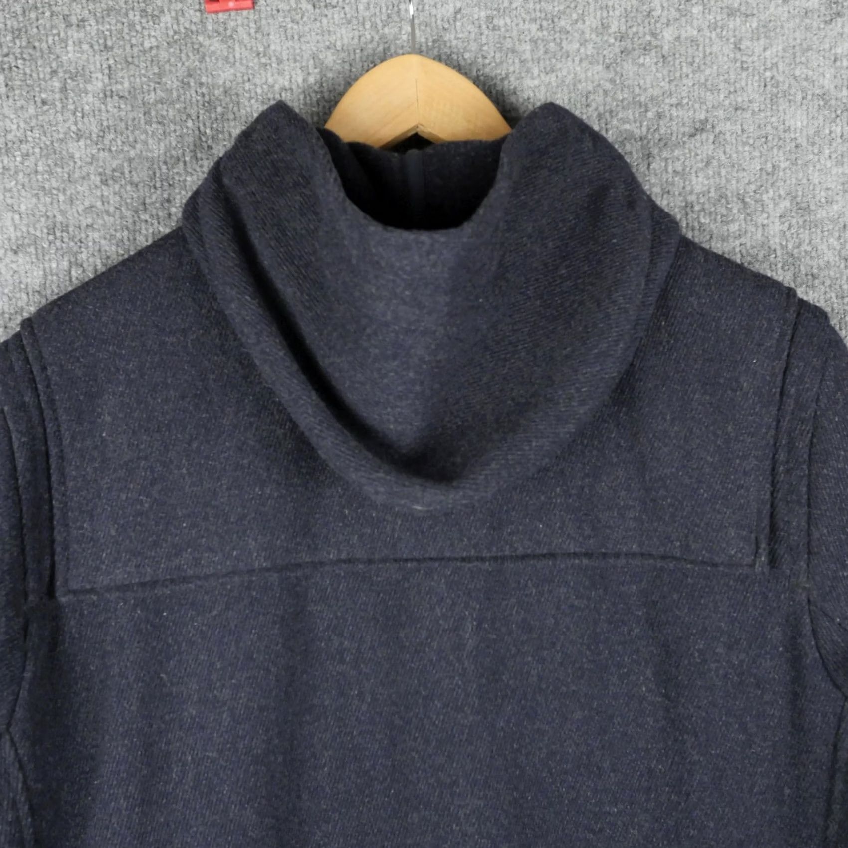 Gap VINTAGE Gap Coat Mens XS Blue Wool Hooded Toggle Duffle Parka Lined Winter Mid Length Size US XS / EU 42 / 0 - 5 Thumbnail