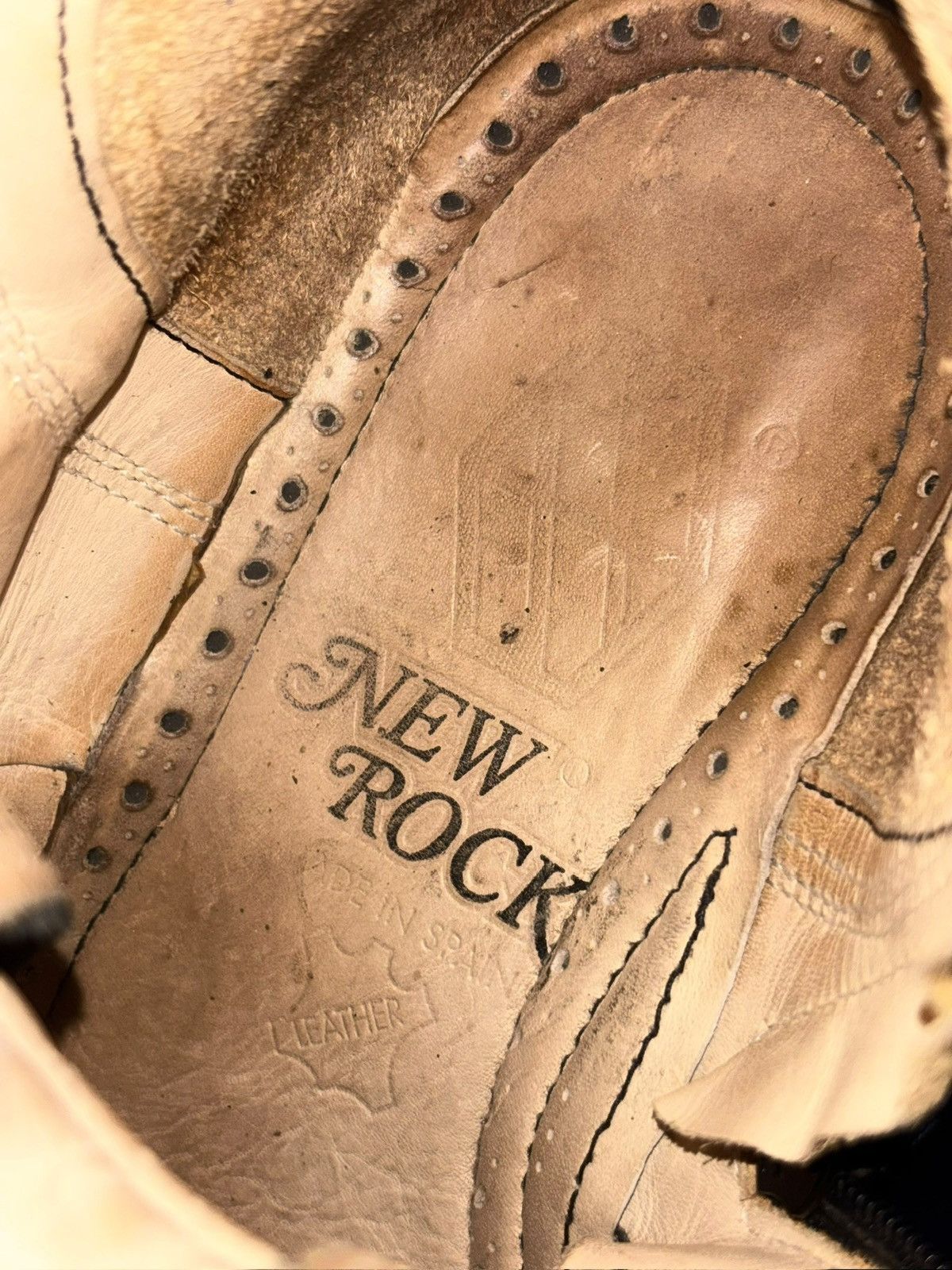 New Rock Vintage New Rock flame reactor boots Size 43 Size US 10 / EU 43 - 10 Thumbnail