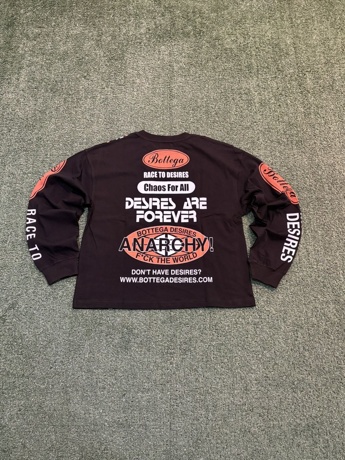 Bottega Desires BOTTEGA DESIRES “RACING” LONG SLEEVE - SIZE MEDIUM Size US M / EU 48-50 / 2 - 2 Thumbnail