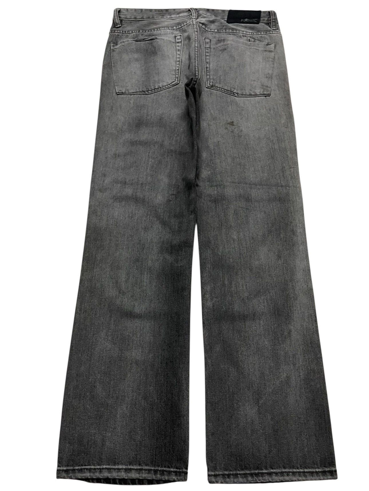 Japanese Brand 💥Sick💥Vintage Tony Hawk Thrashed Washed Dirty Distress Jean Size US 32 / EU 48 - 1 Thumbnail
