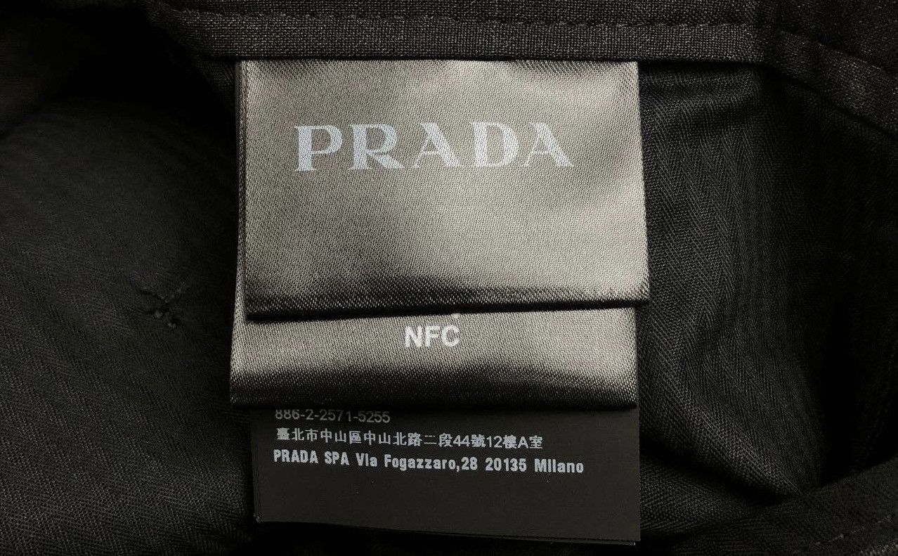 Prada Prada - Single Knee Cargo Logo Wool Trouser Size US 31 - 8 Thumbnail