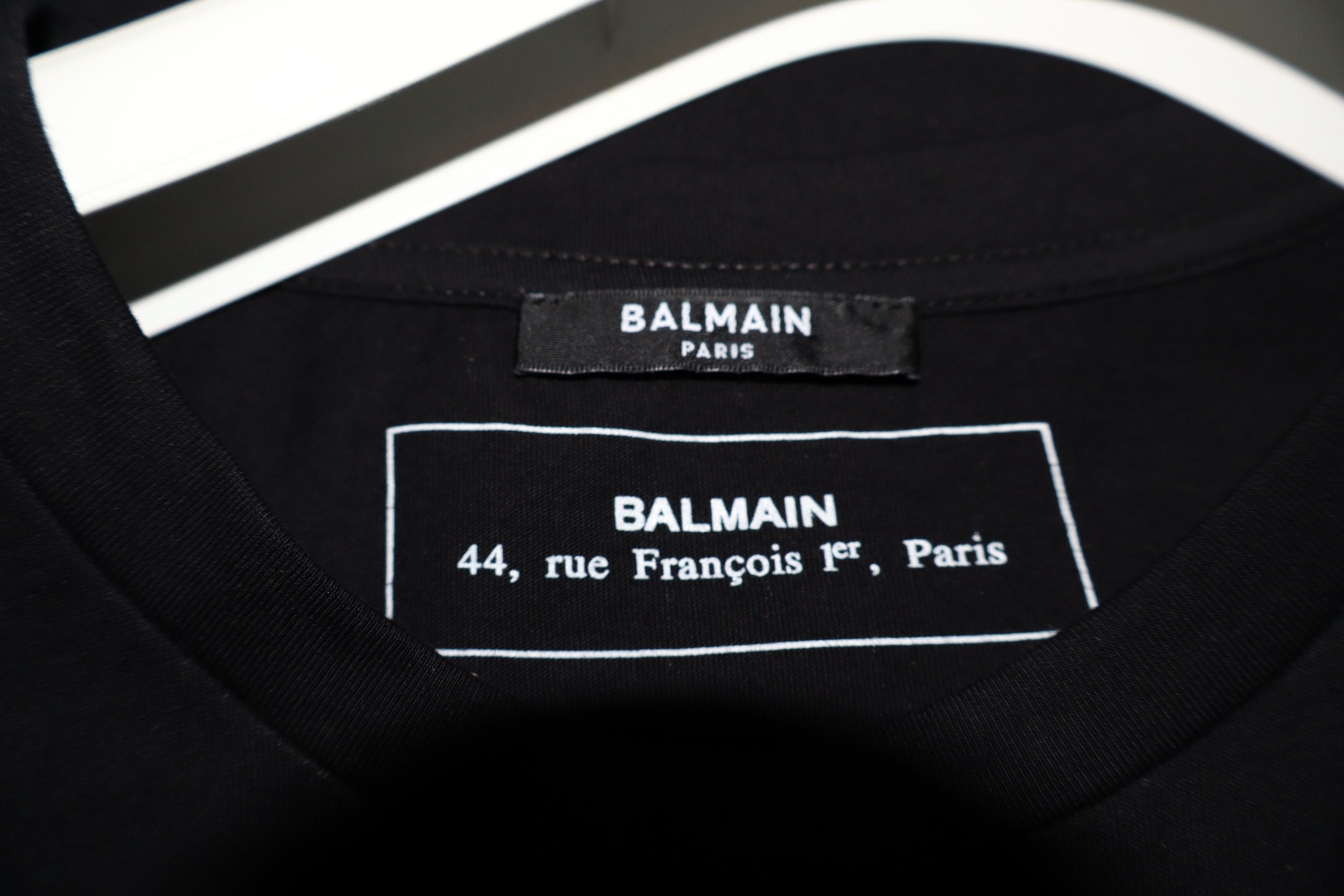 Balmain Flock logo print t-shirt Size US S / EU 44-46 / 1 - 9 Thumbnail