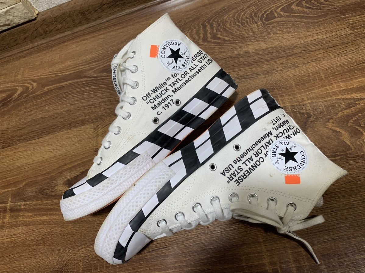 Converse × Off-White Converse x Off White Size US 8 / EU 41 - 4 Thumbnail