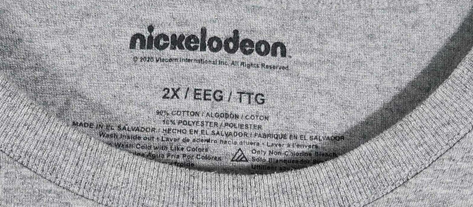 Nickelodeon Nickelodeon Cartoon Character T-Shirt - Vintage 90s Retro Size US XXL / EU 58 / 5 - 2 Thumbnail