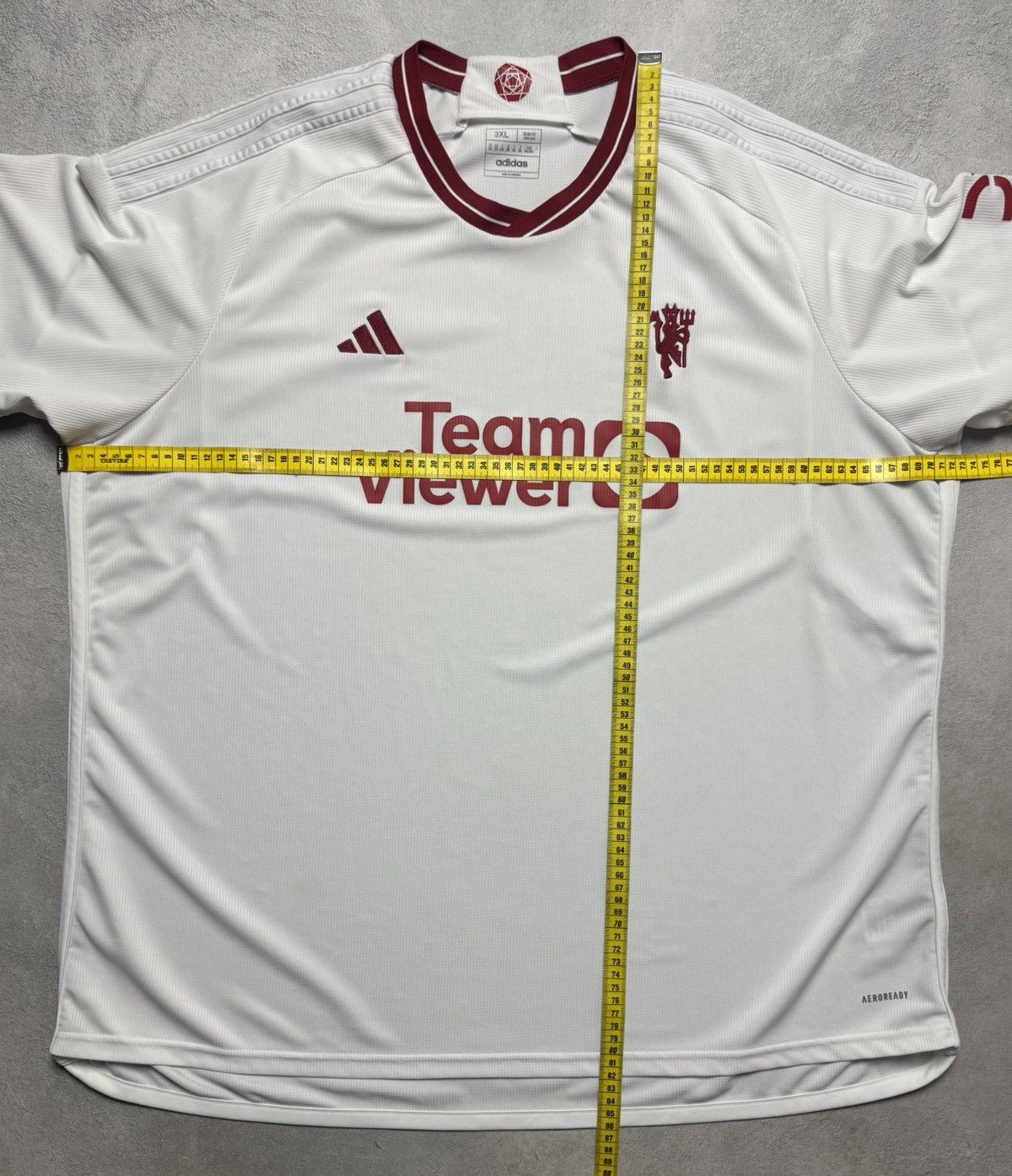 Adidas Manchester United 2023 2024 Third Shirt Soccer Jersey Adidas Size US XXL / EU 58 / 5 - 18 Thumbnail
