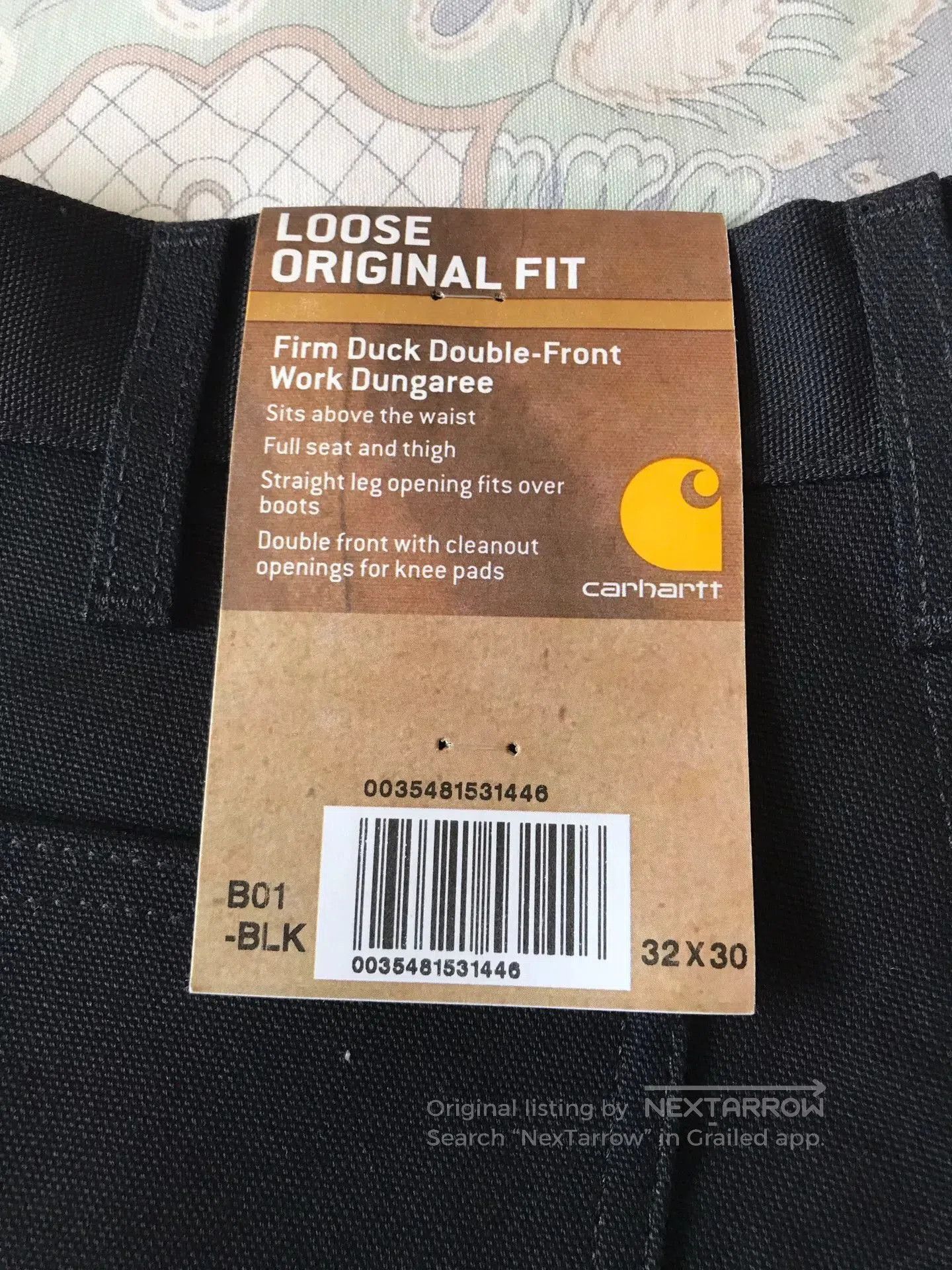 Carhartt Carhartt B01 W32L30 Work Pants. Size US 32 / EU 48 - 8 Thumbnail