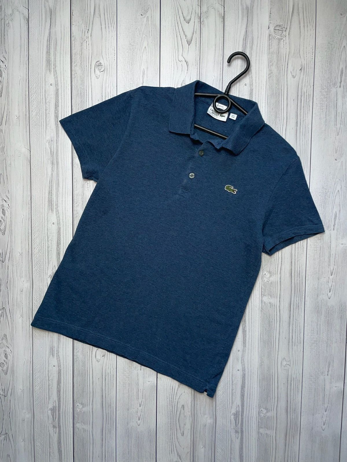 Lacoste × Vintage Lacoste polo blue size M logo Size US M / EU 48-50 / 2 - 1 Thumbnail