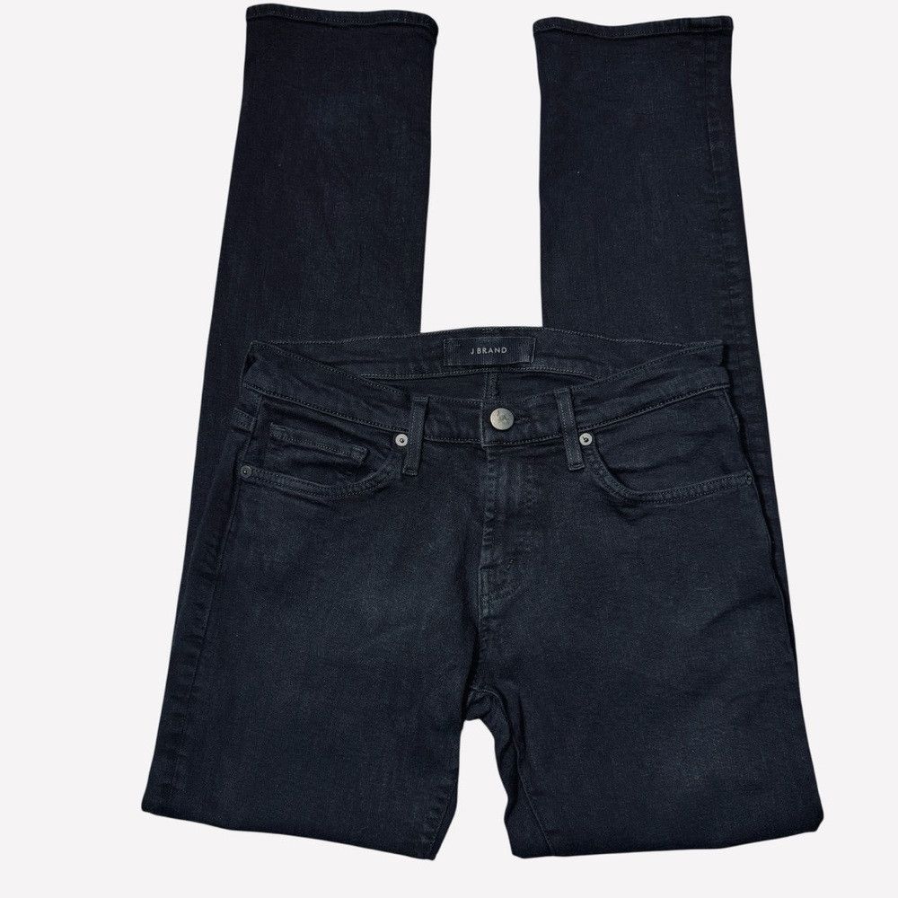J Brand J Brand Kane Straight Fit Jeans In Eco Seriously Black Size Size US 29 - 3 Thumbnail