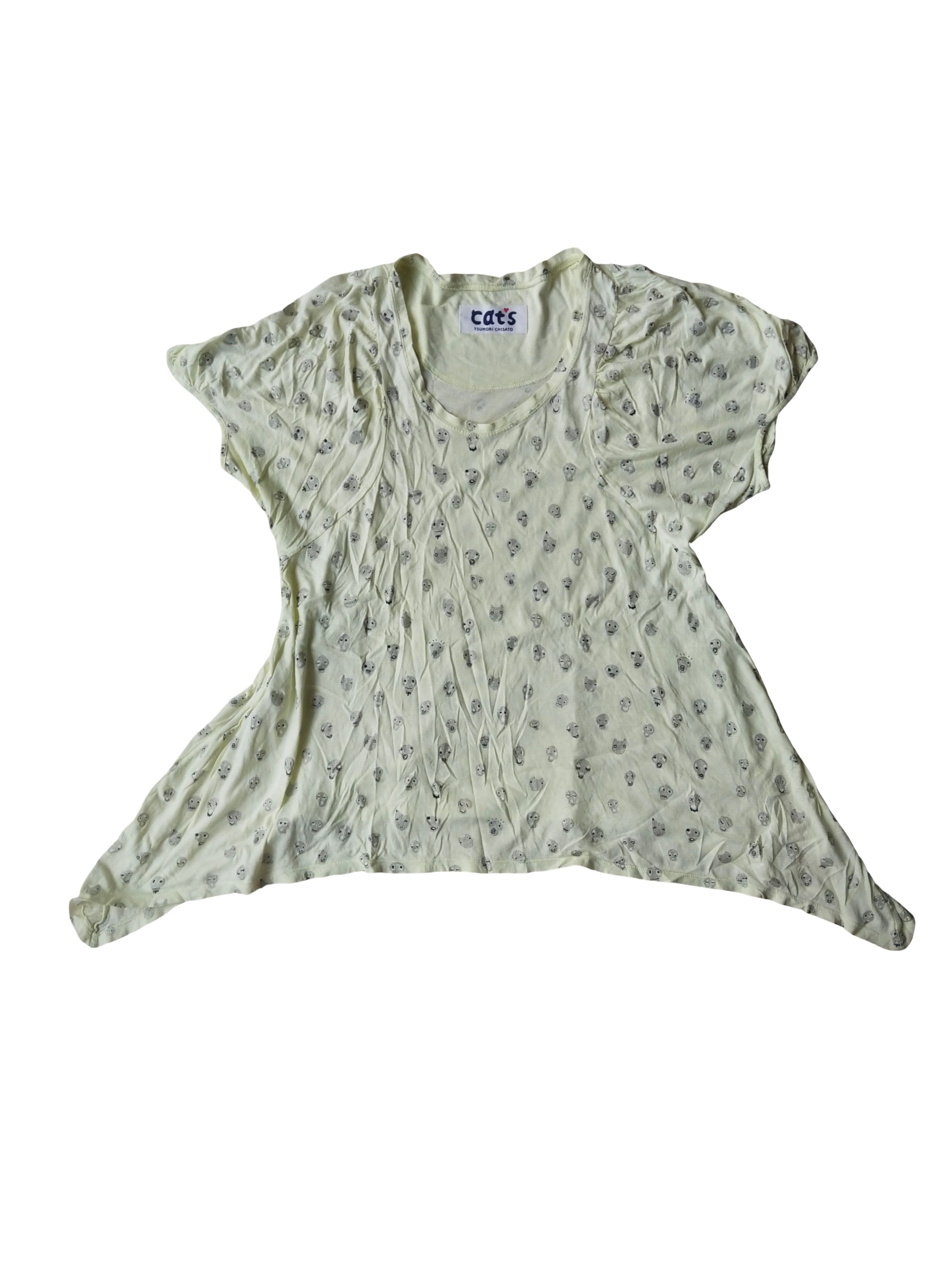 Tsumori Chisato Cat's Tsumori Chisato Asymmetrical Skull Cat Tunic Size S / US 4 / IT 40 - 1 Thumbnail