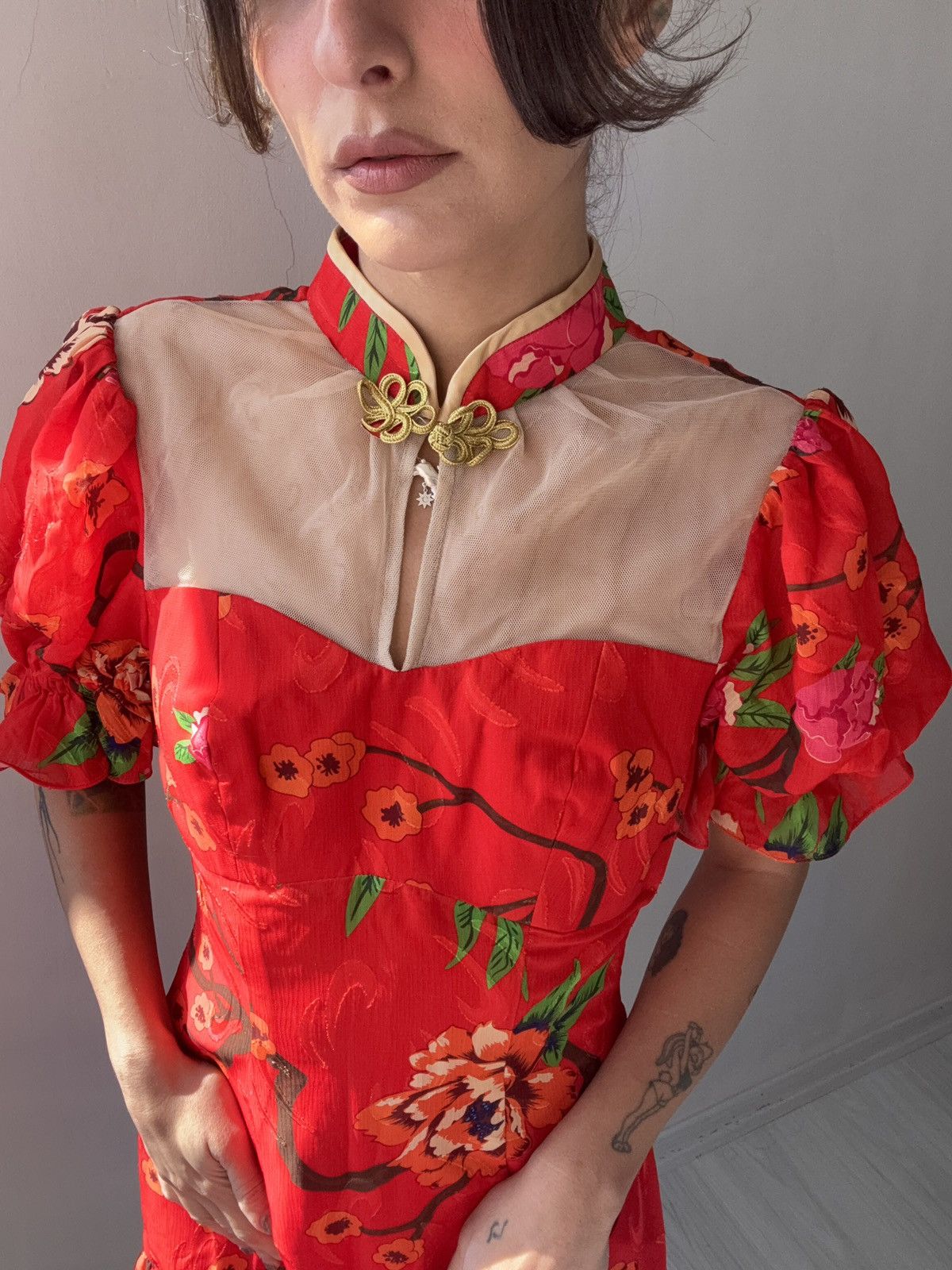 Vintage Asian dress Size M / US 6-8 / IT 42-44 - 1 Thumbnail