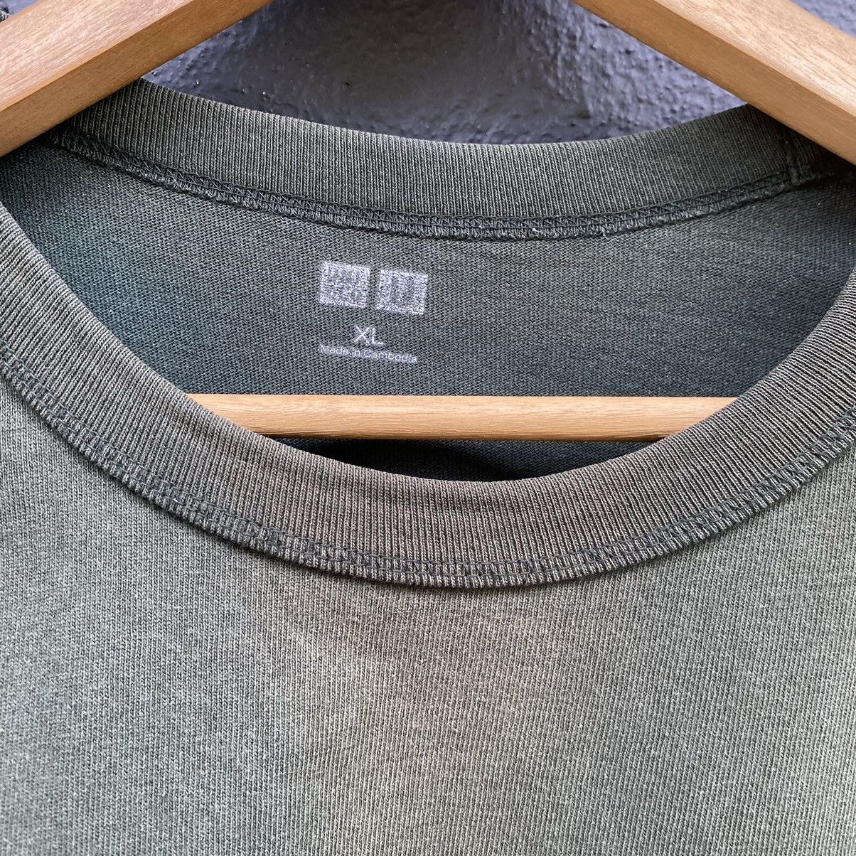 Lemaire × Uniqlo Thrashed Faded Lemaire x Uniqlo ERD GRUNGE PLAIN TEE Size US XL / EU 56 / 4 - 3 Thumbnail