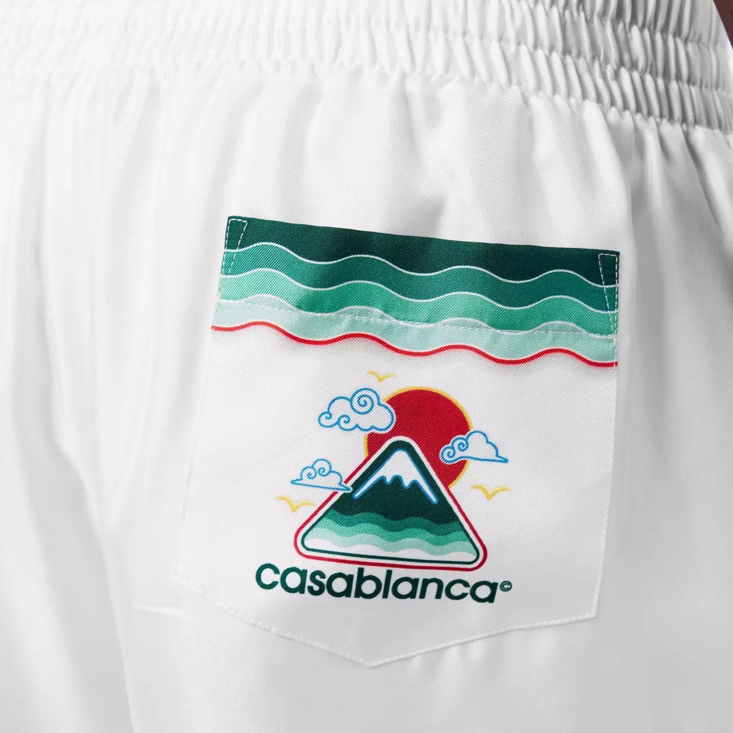 Casablanca o1g2r1mq0426 Mount Woven Tracksuit Shorts in Multicolor Size US 32 / EU 48 - 5 Thumbnail