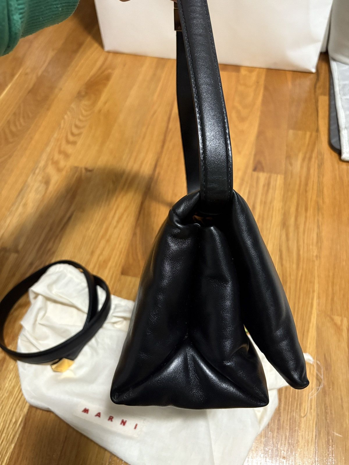 Marni Marni Leather Messenger Bag Size ONE SIZE - 3 Thumbnail