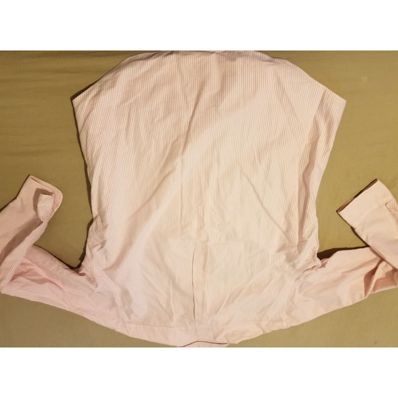 Polo Ralph Lauren Polo Ralph Lauren Dress Shirt Mens 16 35 Pink Cotton Button Polo Ralph Lauren Shirt Dress Style Mens Medium? Size 42R - 6 Thumbnail