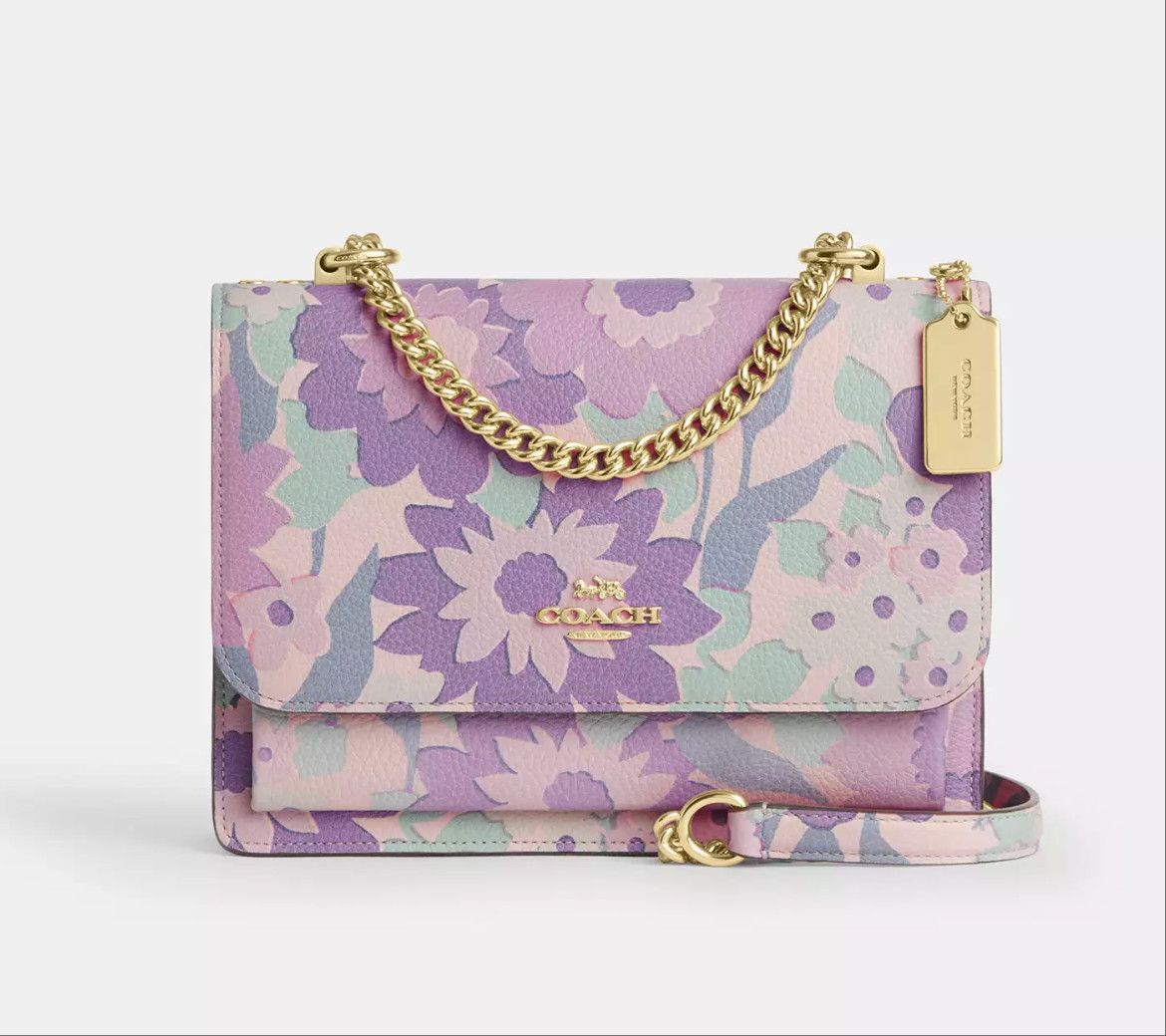 Coach Klare Crossbody Bag With Floral Print CBM06 Size ONE SIZE - 7 Thumbnail