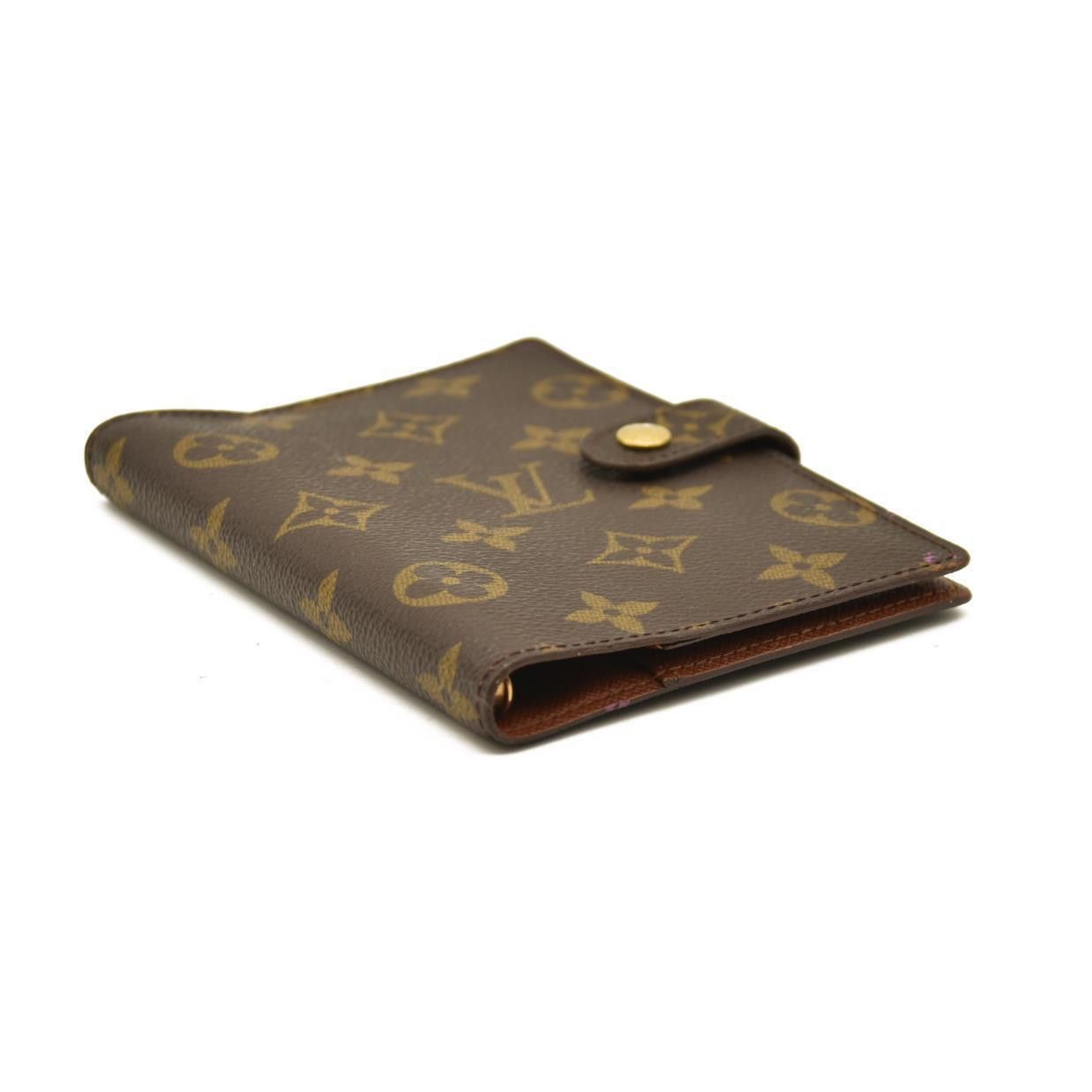 Louis Vuitton Louis Vuitton Monogram Small Ring Agenda Cover SP0020 Size ONE SIZE - 8 Thumbnail