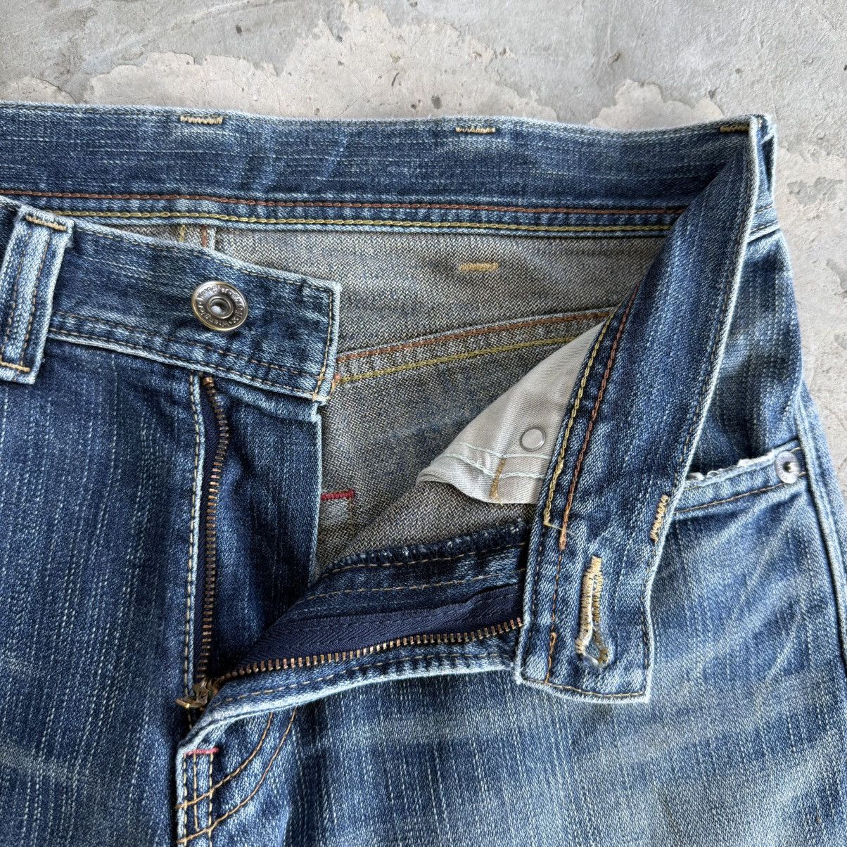 Wrangler W32x32.5 Vintage Wrangler Faded Ripped Denim Jean Pants Size US 32 / EU 48 - 9 Thumbnail