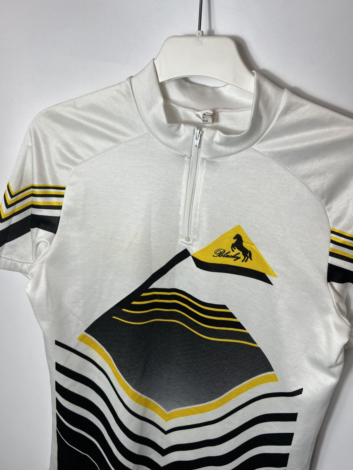 Vintage Vintage sportswear Blacky Switzerland 1990s Cycling Jersey Size US L / EU 52-54 / 3 - 2 Thumbnail