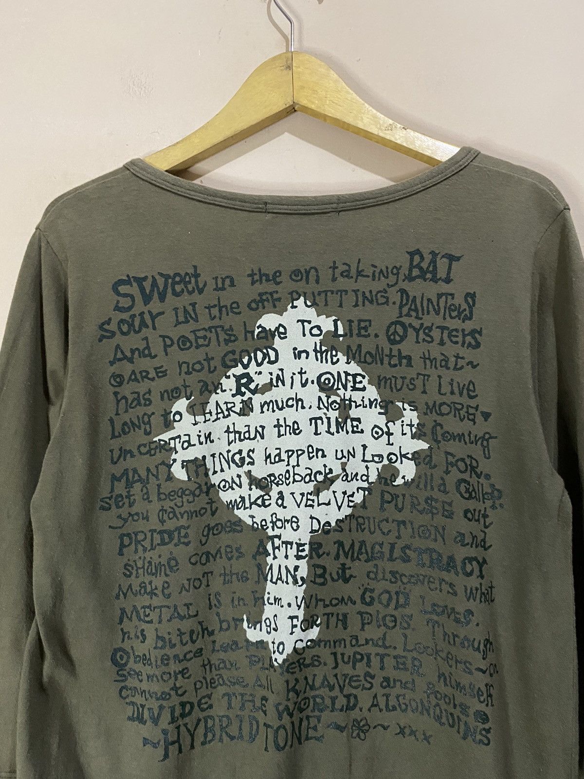 If Six Was Nine × Japanese Brand × Le Grande Bleu (L.G.B.) Y2K Algonquins Japan Cardigan Punk Style Size ONE SIZE - 3 Thumbnail