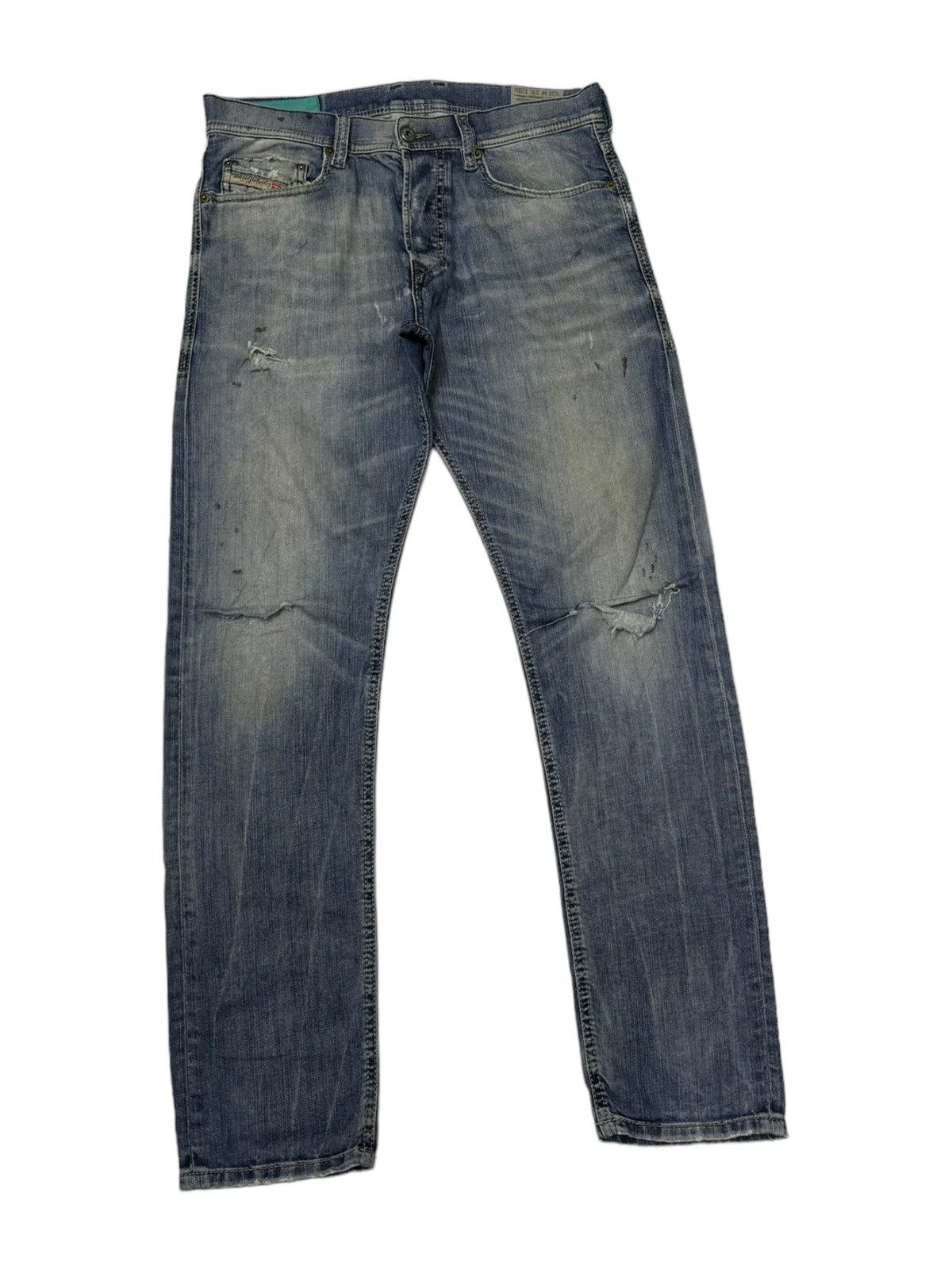 Diesel DIESEL DISTRESS SLIM CARROT DENIM JEANS Size US 32 / EU 48 - 3 Thumbnail