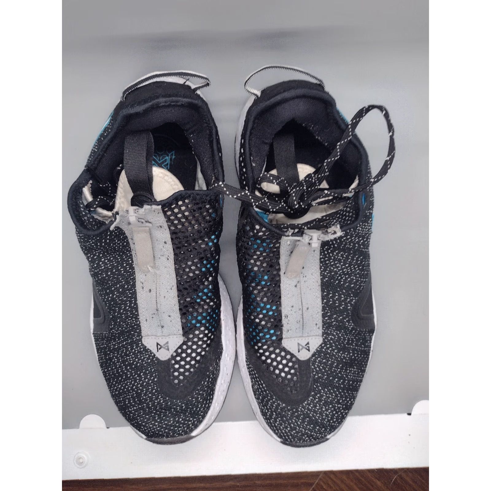 Nike Nike PG 4 Sneakers Men Basketball CD5079-004 2020 Colorful Black White Blue Grey Size 8 Size US 7 / EU 40 - 5 Thumbnail