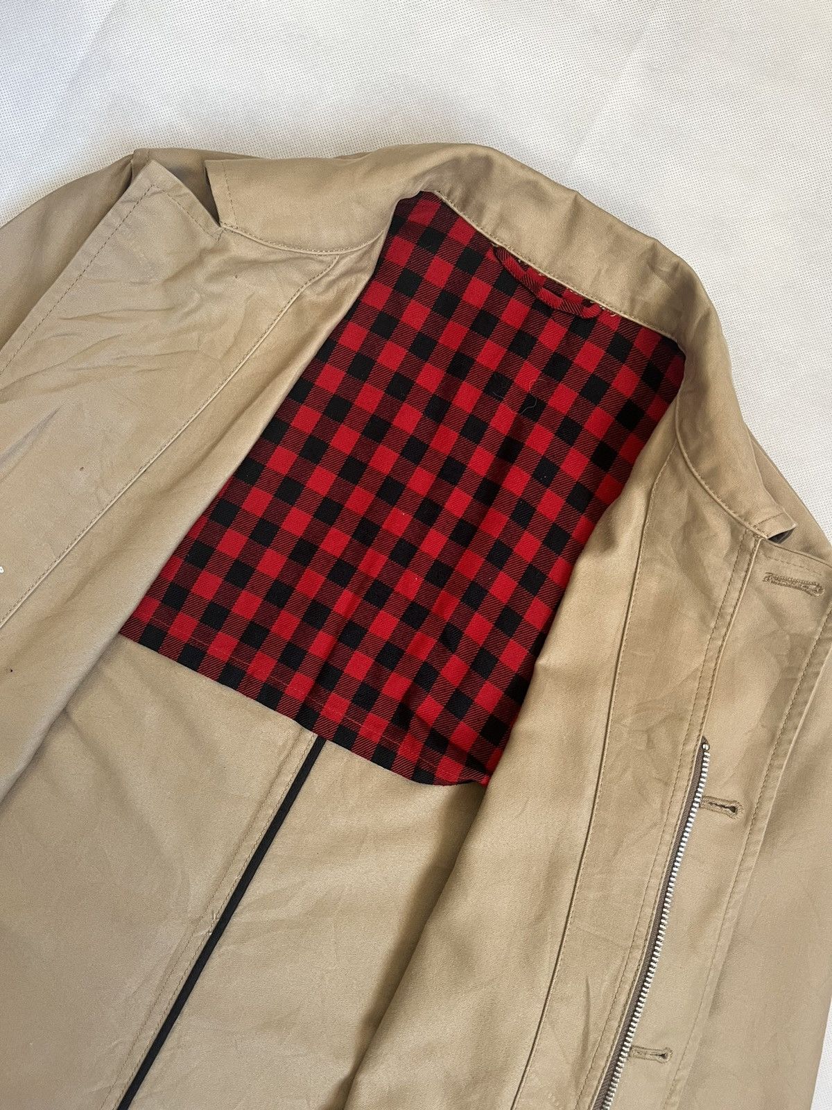 Takeo Kikuchi Takeo Kikuchi Flannel Lined Japanese Designer Coat Size US M / EU 48-50 / 2 - 9 Thumbnail