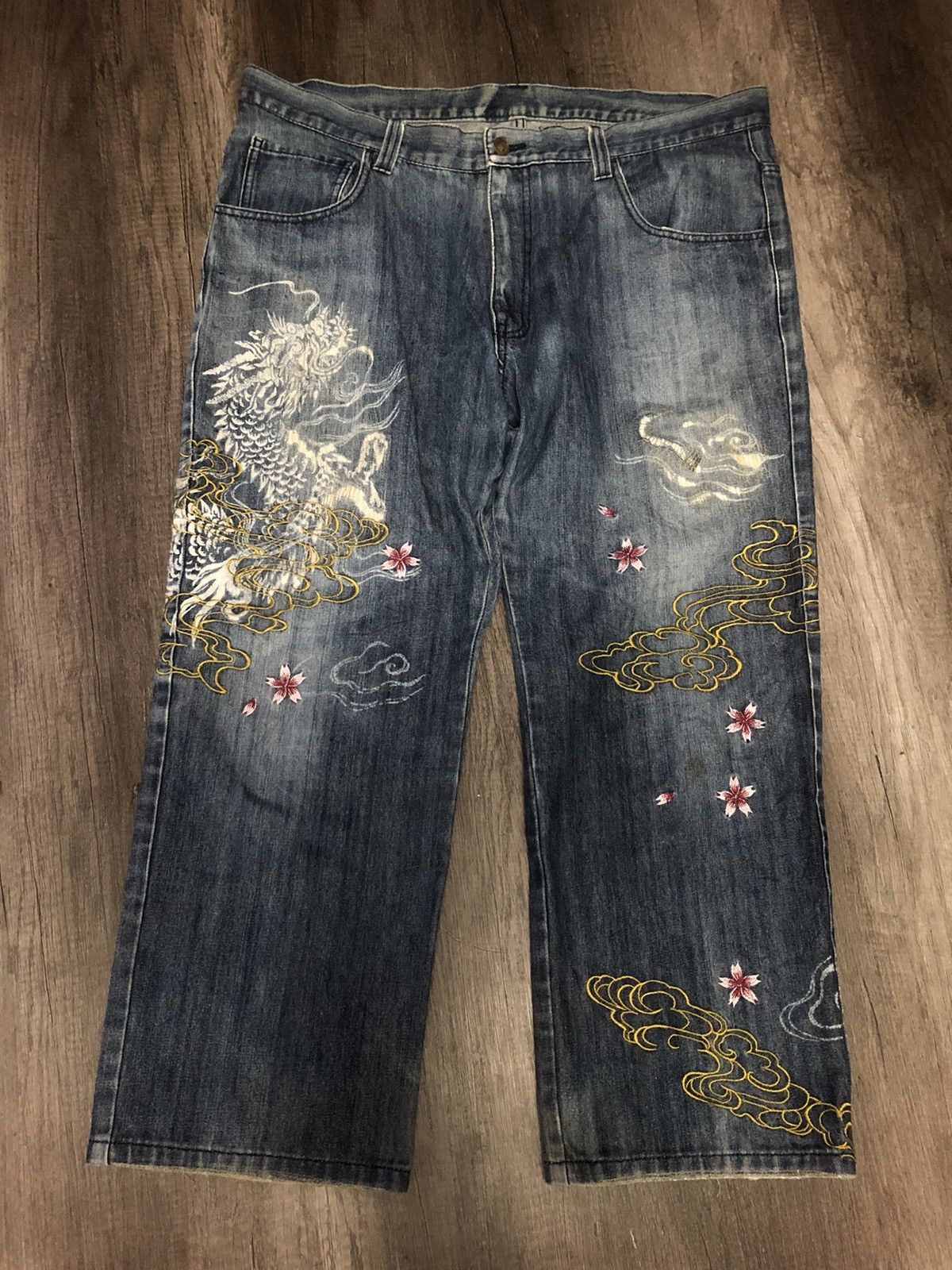 Designer × Japanese Brand VOMANIE JAPANESE JEANS SUKAJAN STYLE Size US 40 / EU 56 - 23 Thumbnail