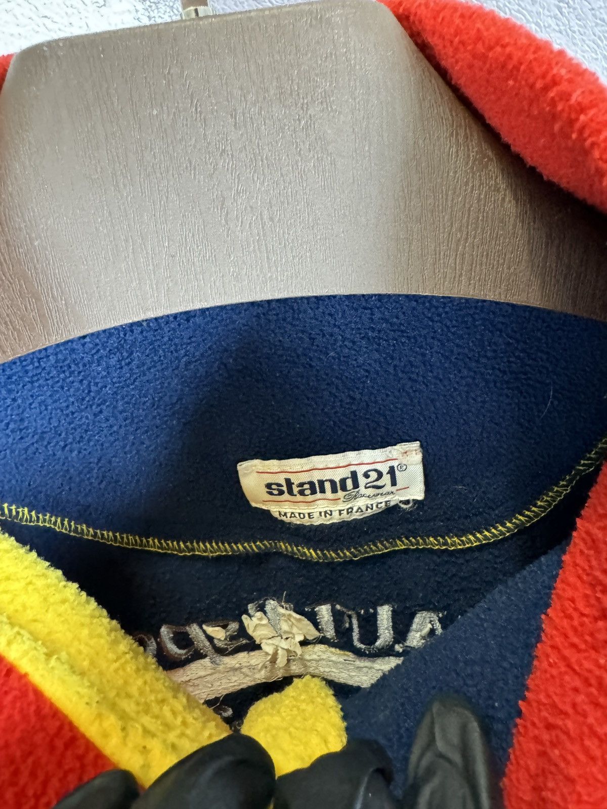 Formula 1 Stand 21 vintage Renault Sport Suisse racing snap T fleece Size US XL / EU 56 / 4 - 11 Thumbnail