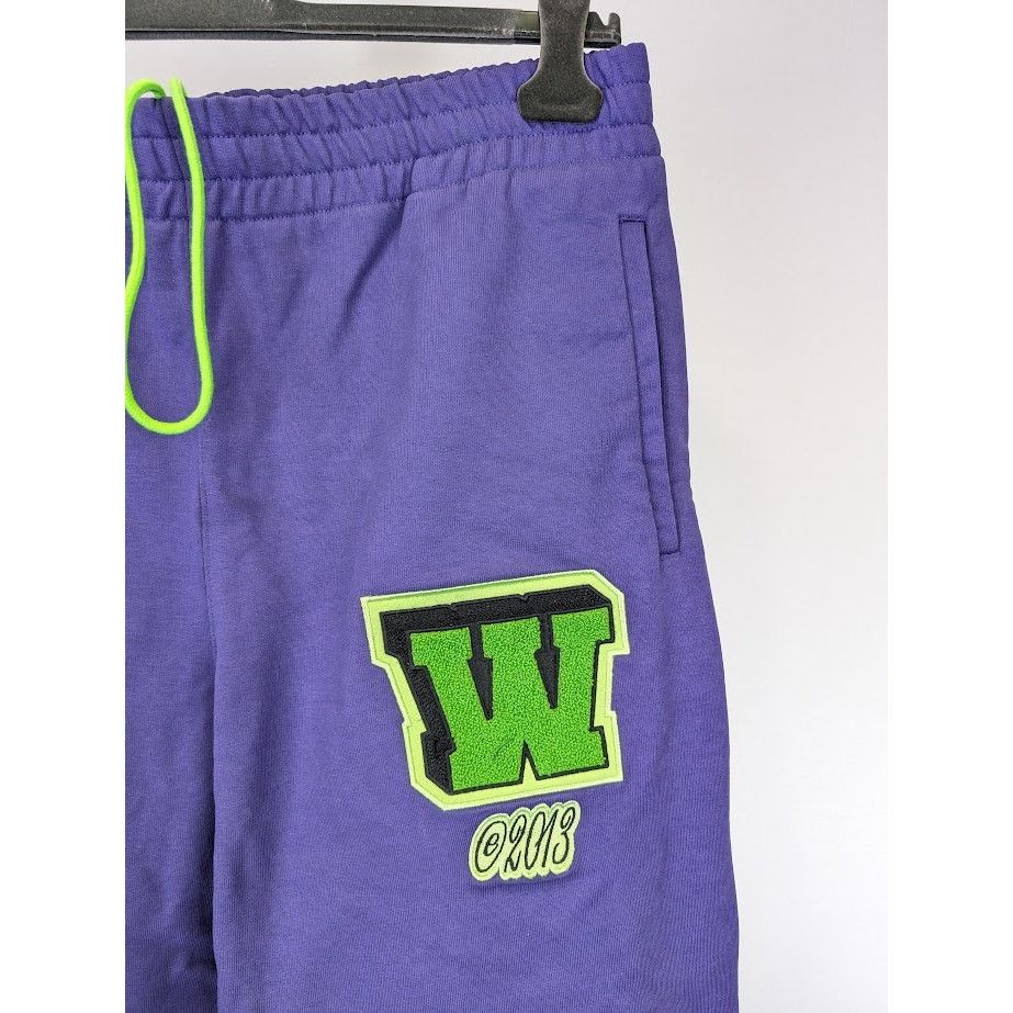 Off-White o1rshd1 Vars Hammer Slim Sweatpants & Joggers in Purple Size US 38 / EU 54 - 10 Thumbnail