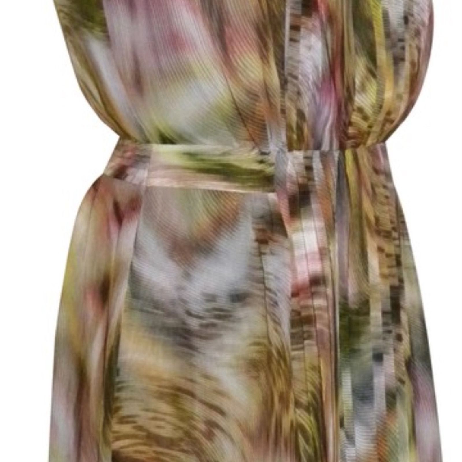 Ellen Tracy Ellen Tracy Multi Color Career Sleeveless Office Dress 6 Size S / US 4 / IT 40 - 2 Thumbnail