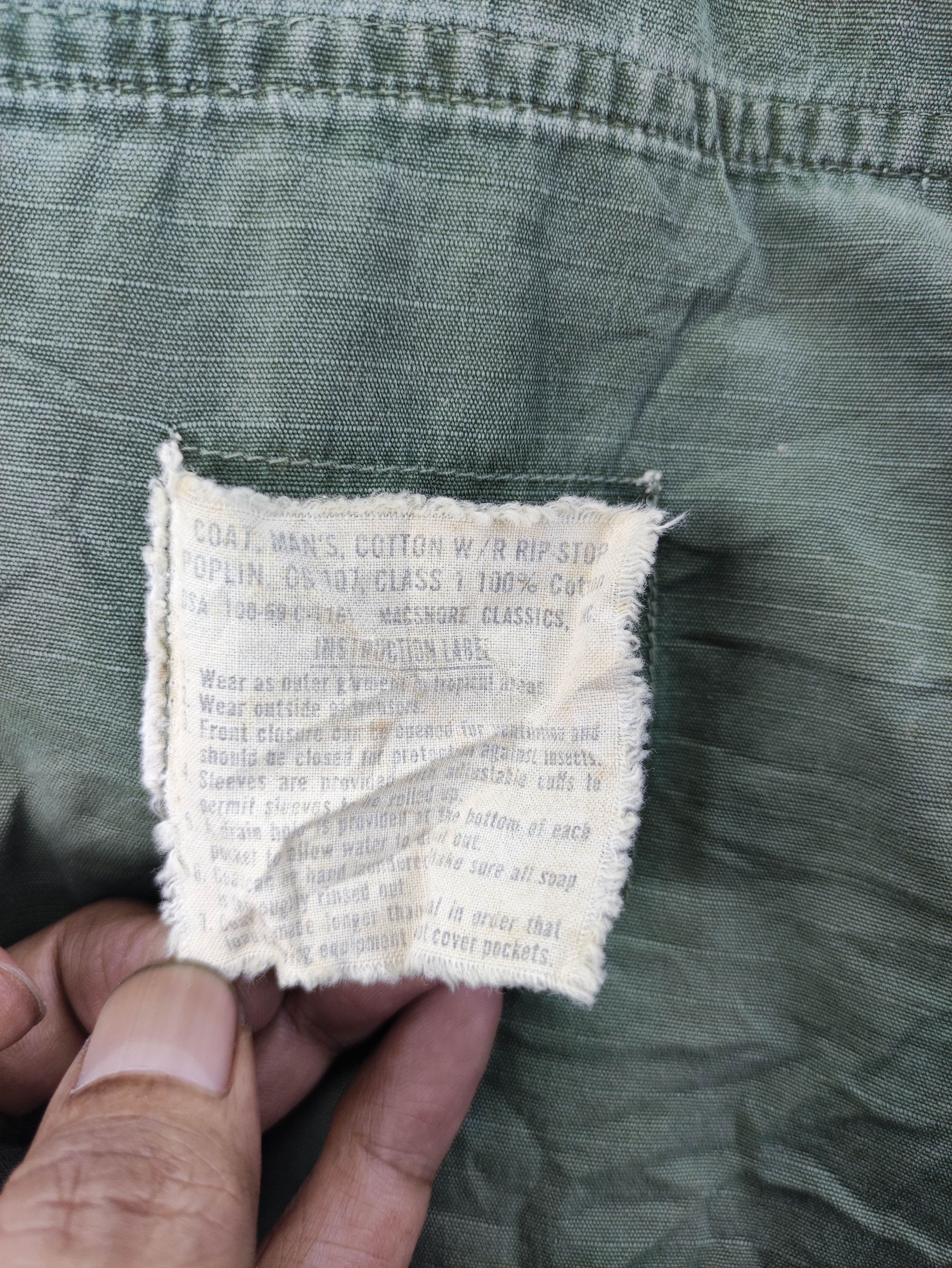 Vintage Vintage 60s us Army Combat Jacket Vietnam War Size US M / EU 48-50 / 2 - 8 Thumbnail