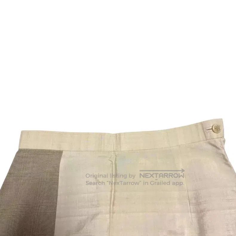 Comme des Garcons Comme des Garcons size M Silk Assembled Satin Straight Lon Size 23" - 3 Thumbnail