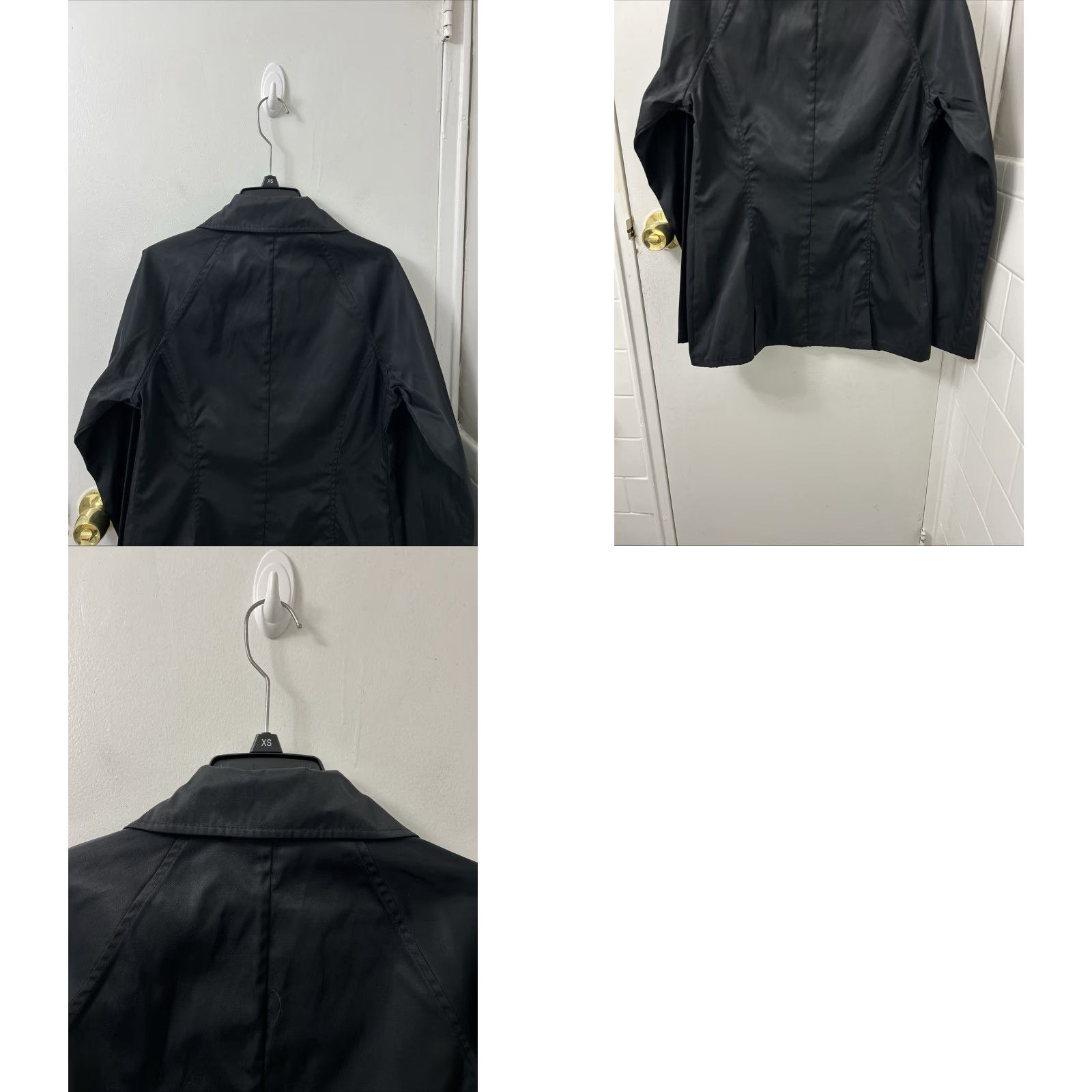 Banana Republic Banana Republic Jacket Womens Sz S Black Lightweight Full Zip Coat Size S / US 4 / IT 40 - 8 Thumbnail