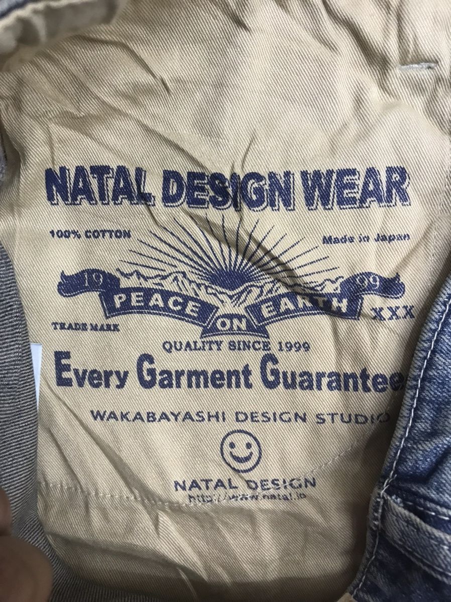 Designer × Japanese Brand NATAL STUDIO Dropped Crotch Jeans Size US 32 / EU 48 - 15 Thumbnail