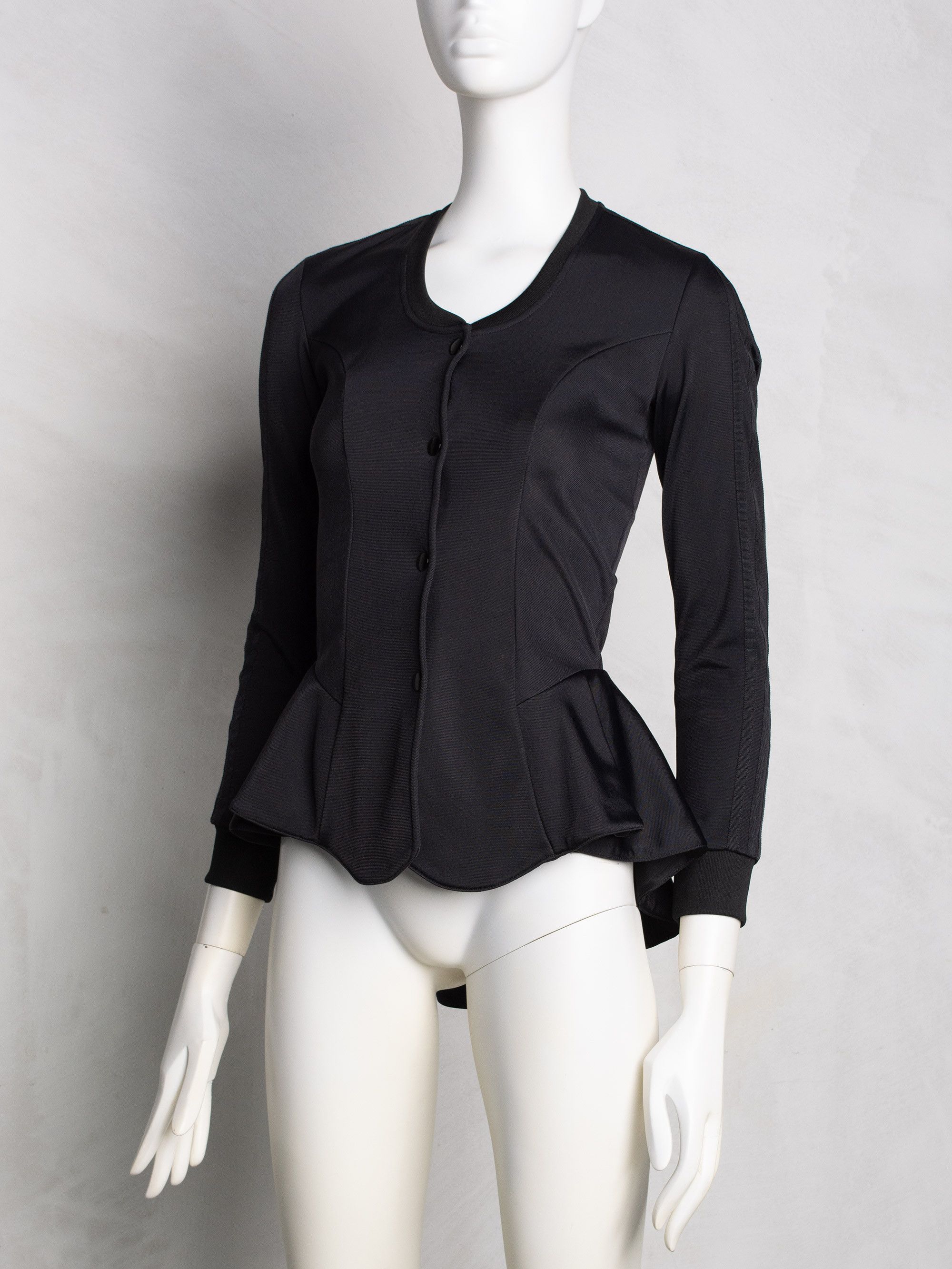 Adidas × Jeremy Scott adidas Originals by Jeremy Scott S/S 2011 Peplum Track Top Size XS / US 0-2 / IT 36-38 - 2 Thumbnail