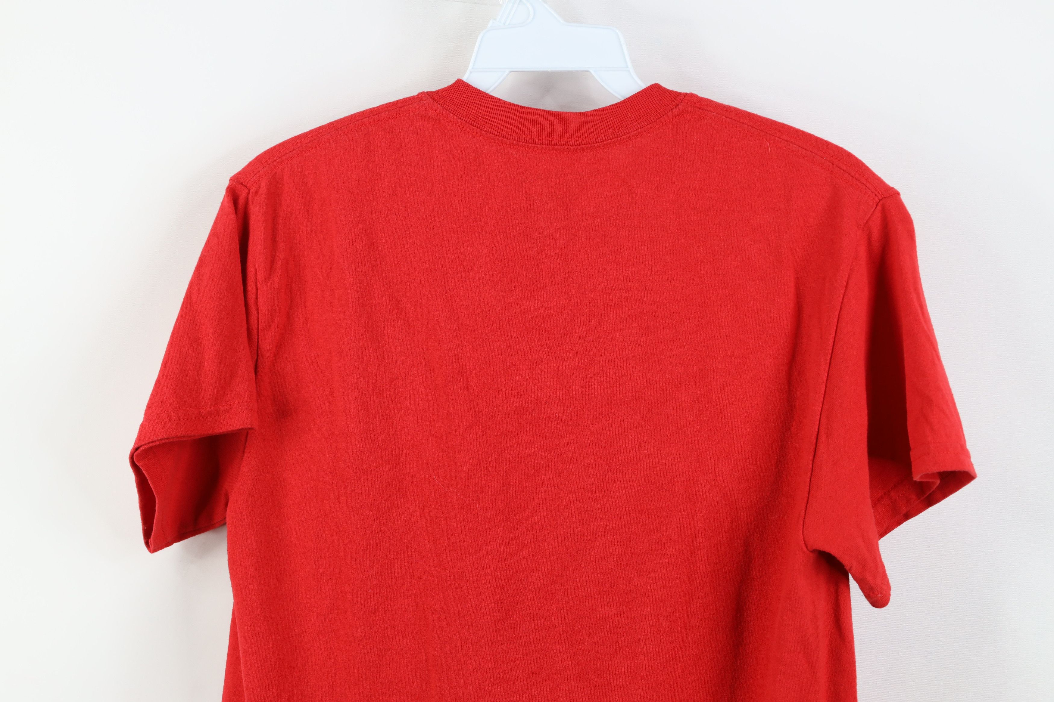 Vintage Y2K USA Hockey Nationals Short Sleeve T-Shirt Red Cotton Size US S / EU 44-46 / 1 - 11 Thumbnail