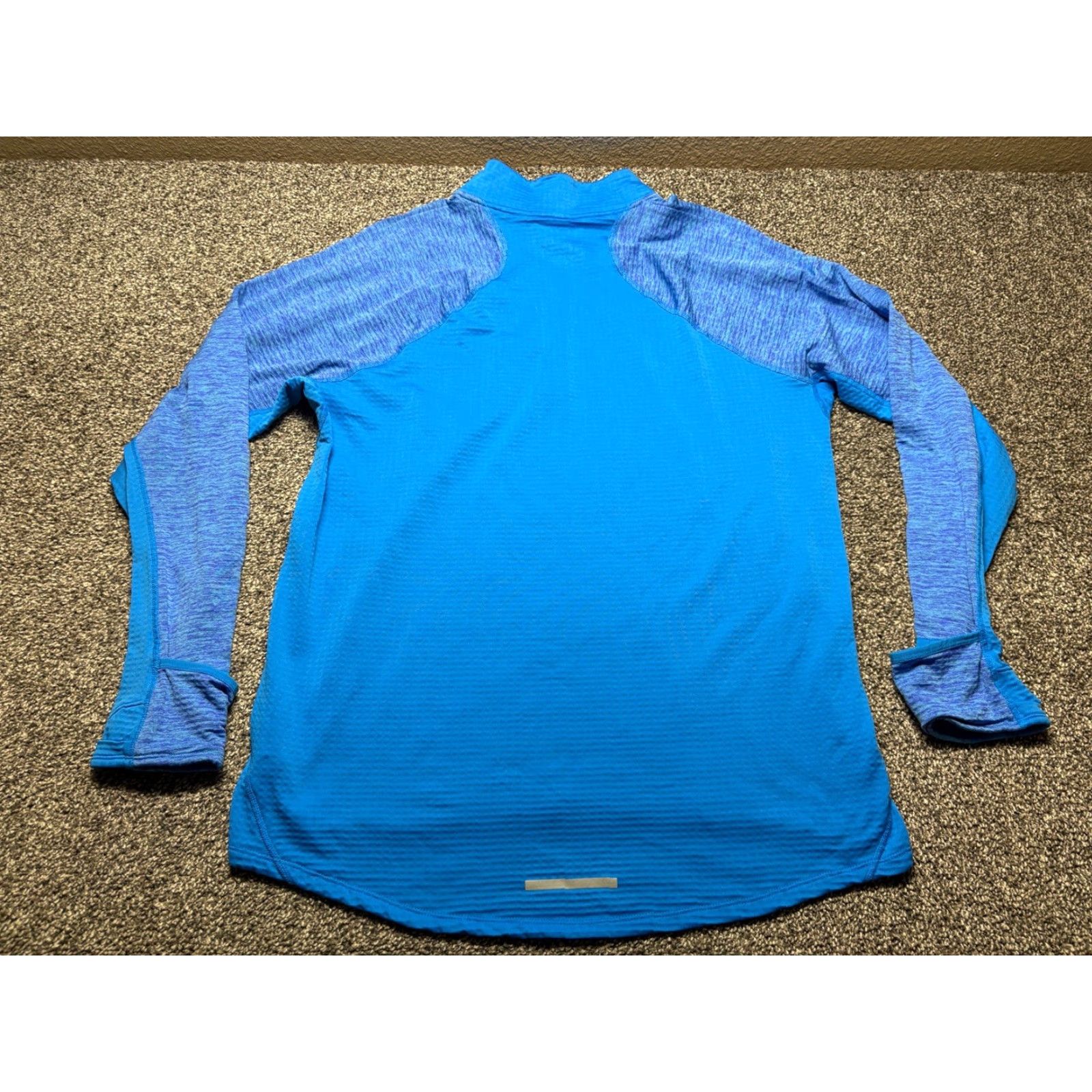 Nike Nike Therma Element Sphere Jacket 1/2 Zip Mens XL Blue Dri Fit Running 857829 Size US XL / EU 56 / 4 - 2 Thumbnail