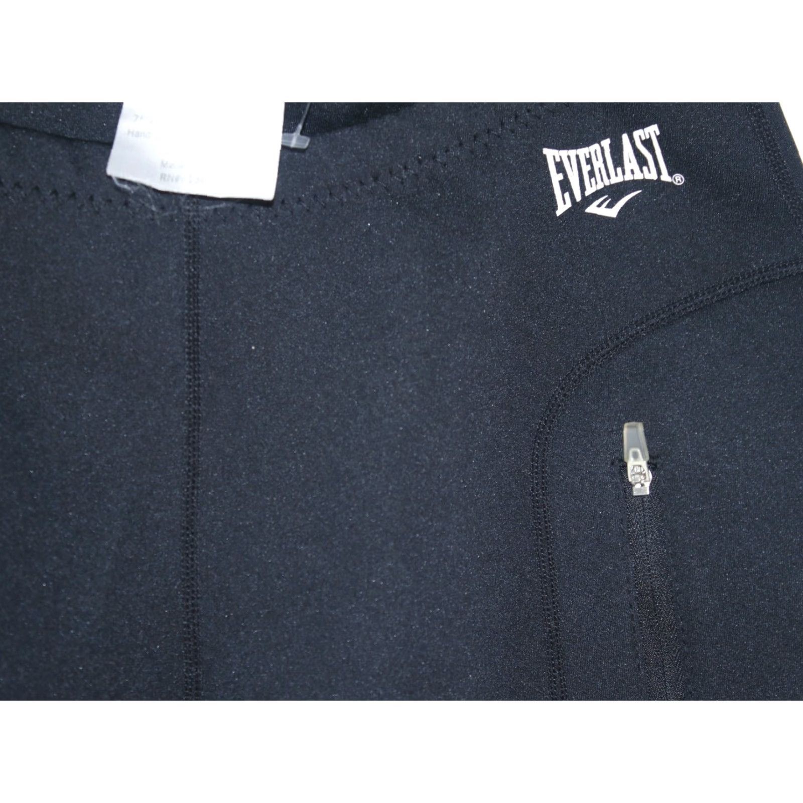 Everlast Everlast FIT Neoprene Sauna Shorts Men M Black 26 Waist Athletic Compression CrossFit Size US 31 - 4 Thumbnail